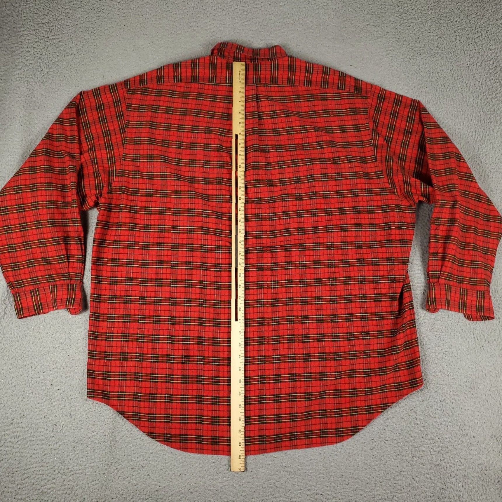 Ralph Lauren Ralph Lauren Shirt Mens XL Red Plaid Big Oxford Oversized Pony Button Up Shirt Size US M / EU 48-50 / 2 - 4 Thumbnail