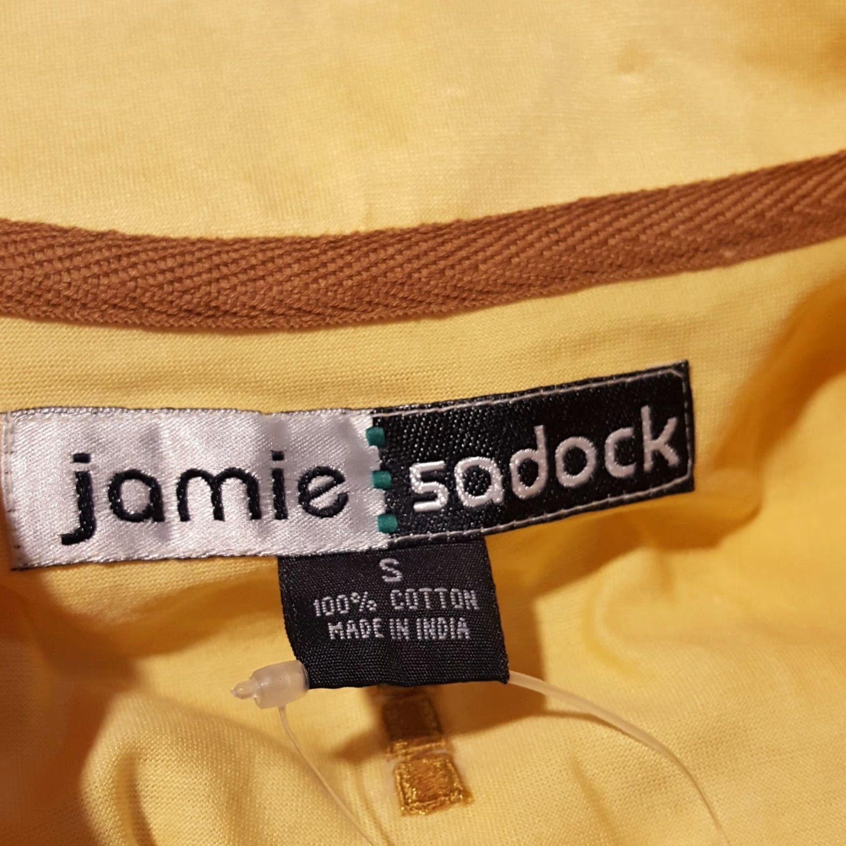 Vintage VINTAGE Jamie Sadock Women's Tank Top Sleeveless Yellow Polo Shirt Western Tennis Shirt Size S / US 4 / IT 40 - 7 Thumbnail