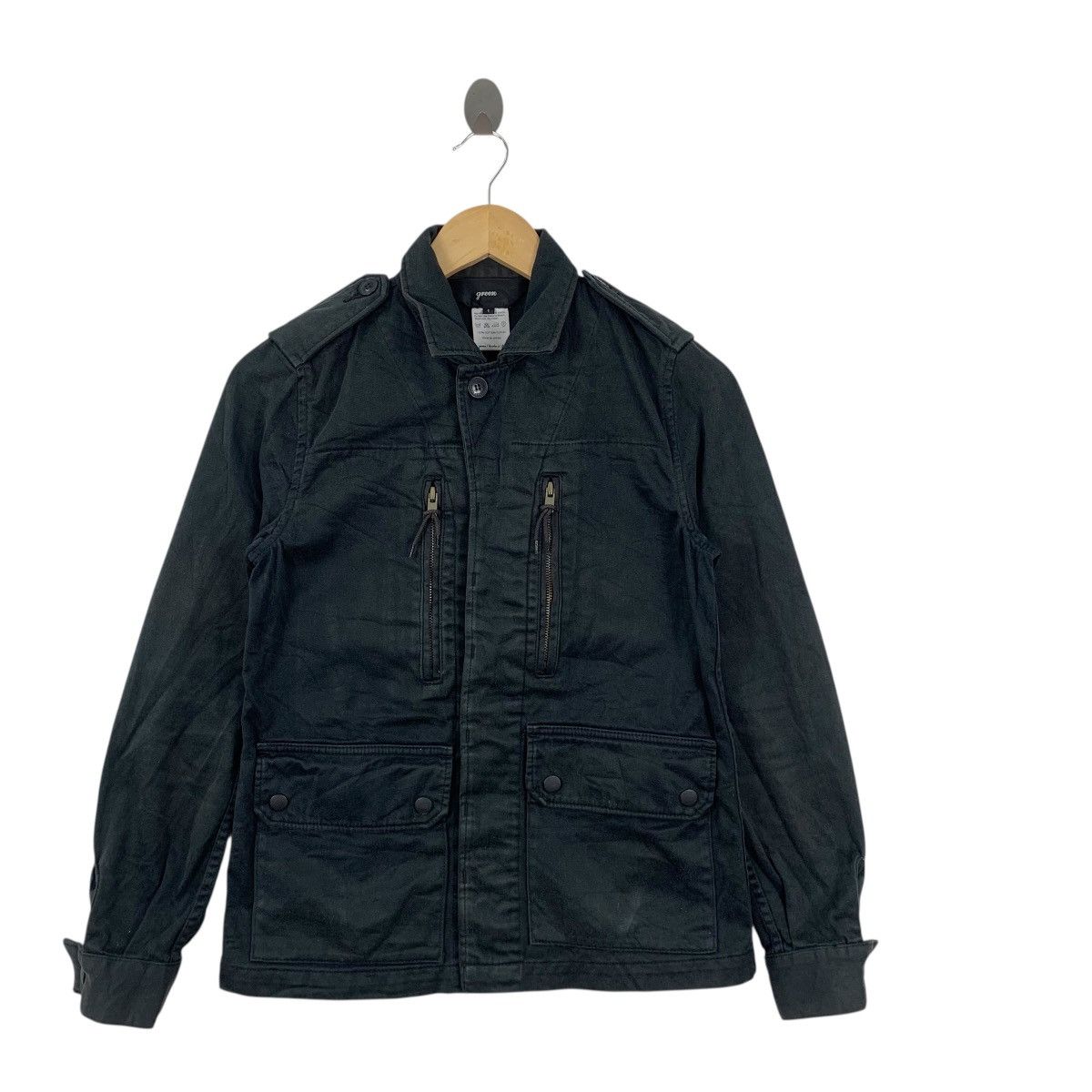 Vintage Vintage GREEN BOWLES JAPAN Chore Worker Artisan Jacket Parka Size US S / EU 44-46 / 1 - 4 Thumbnail
