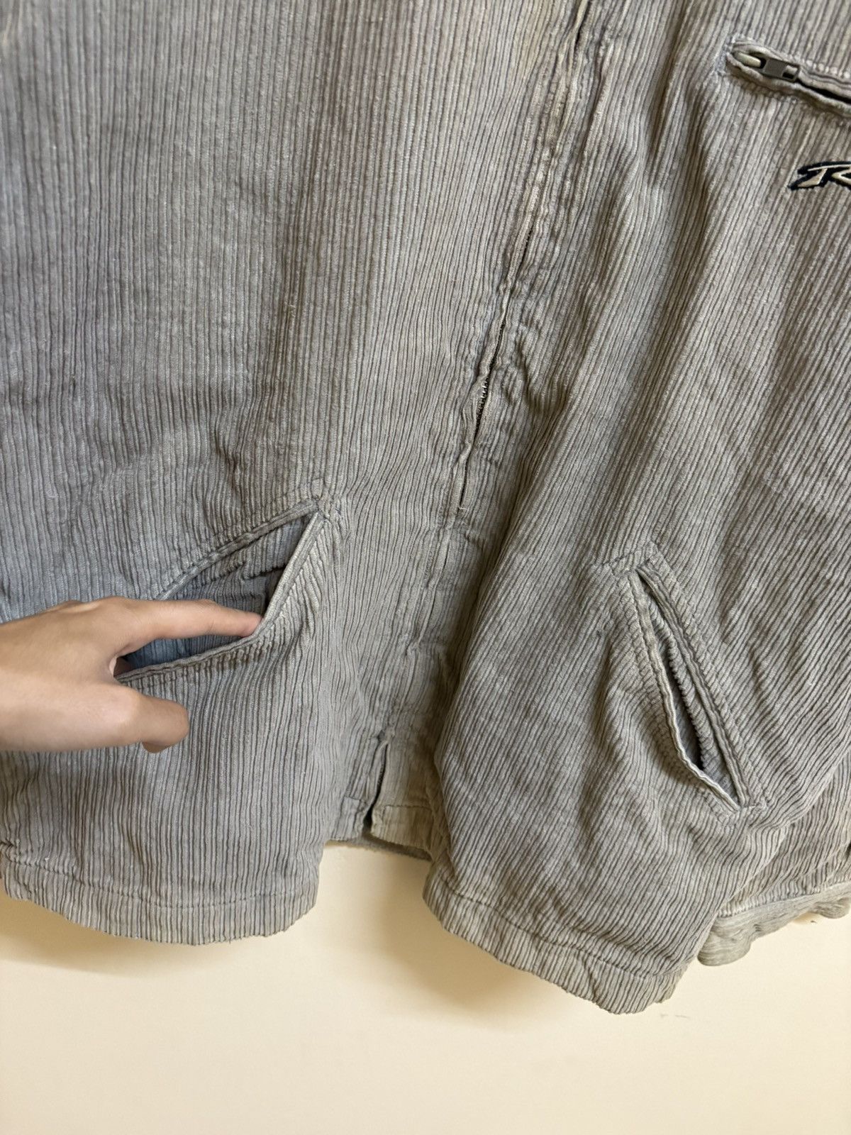 Quiksilver Vintage 90s Rusty Surf Corduroy Jacket Surfing Skateboard Size US L / EU 52-54 / 3 - 16 Thumbnail