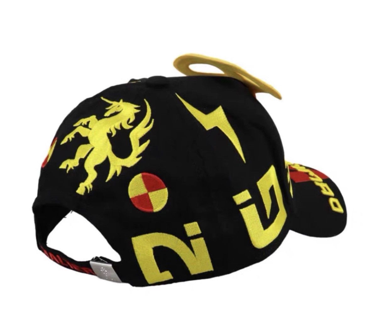 Walter Van Beirendonck Walter Van Beirendonck SS24 "DAWLEETOO" Black Alien Cap Size ONE SIZE - 3 Thumbnail