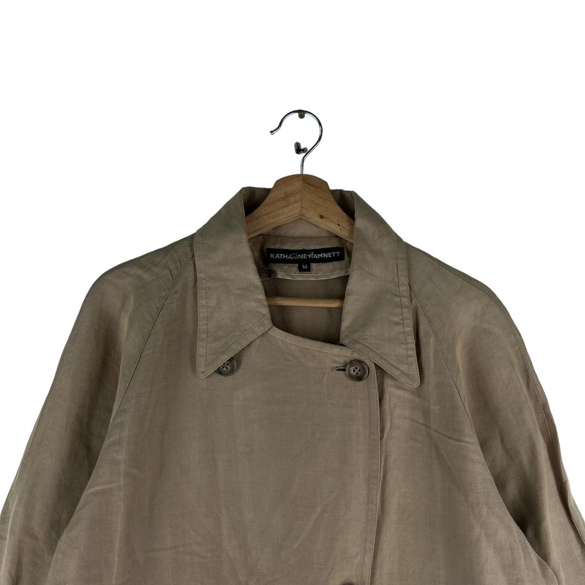 Japanese Brand 🔥BIKER JACKET DOUBLE BREAST KATHARINE HAMNETT Size US M / EU 48-50 / 2 - 2 Thumbnail