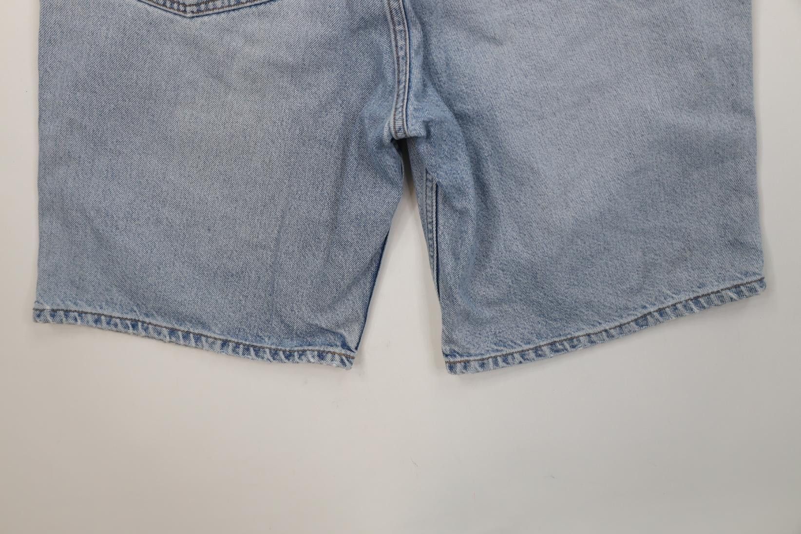 Tommy Hilfiger Vintage 90s Tommy Hilfiger Spell Out Baggy Denim Jean Shorts Size US 34 / EU 50 - 13 Thumbnail