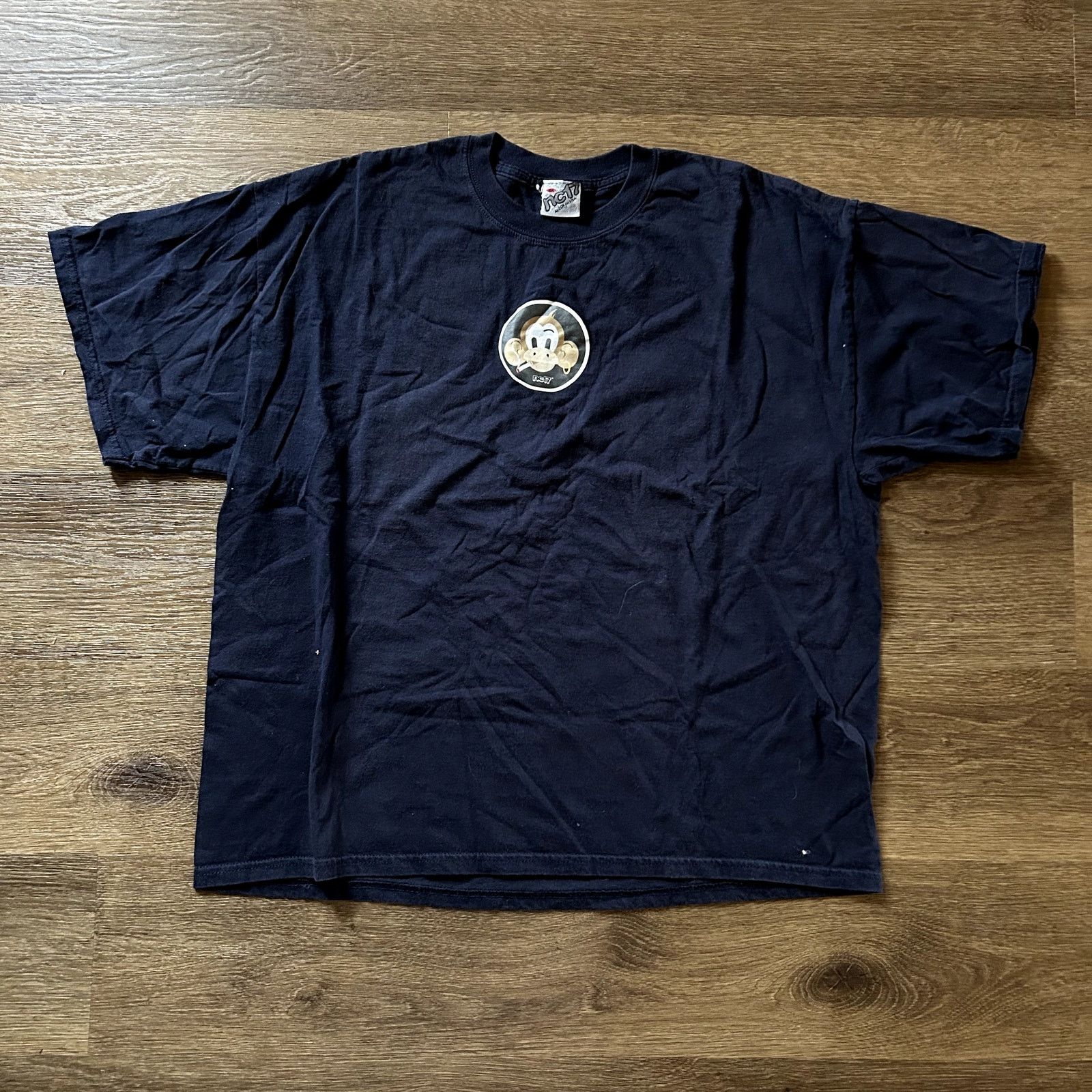 Other Nc17 Monkey smokin cig y2k shirt Size US M / EU 48-50 / 2 - 1 Thumbnail