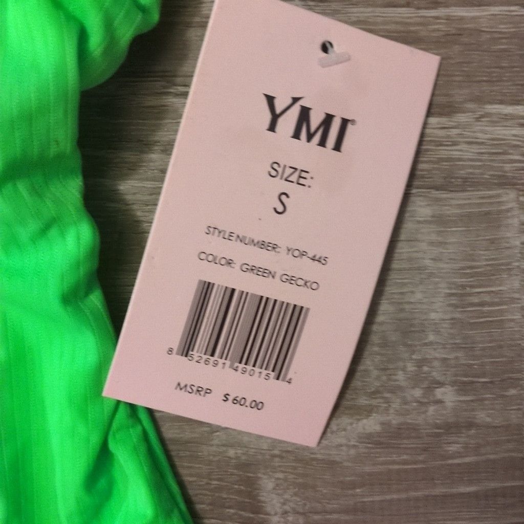 Other YMI green gecko one piece swimsuit size small Size ONE SIZE - 2 Thumbnail