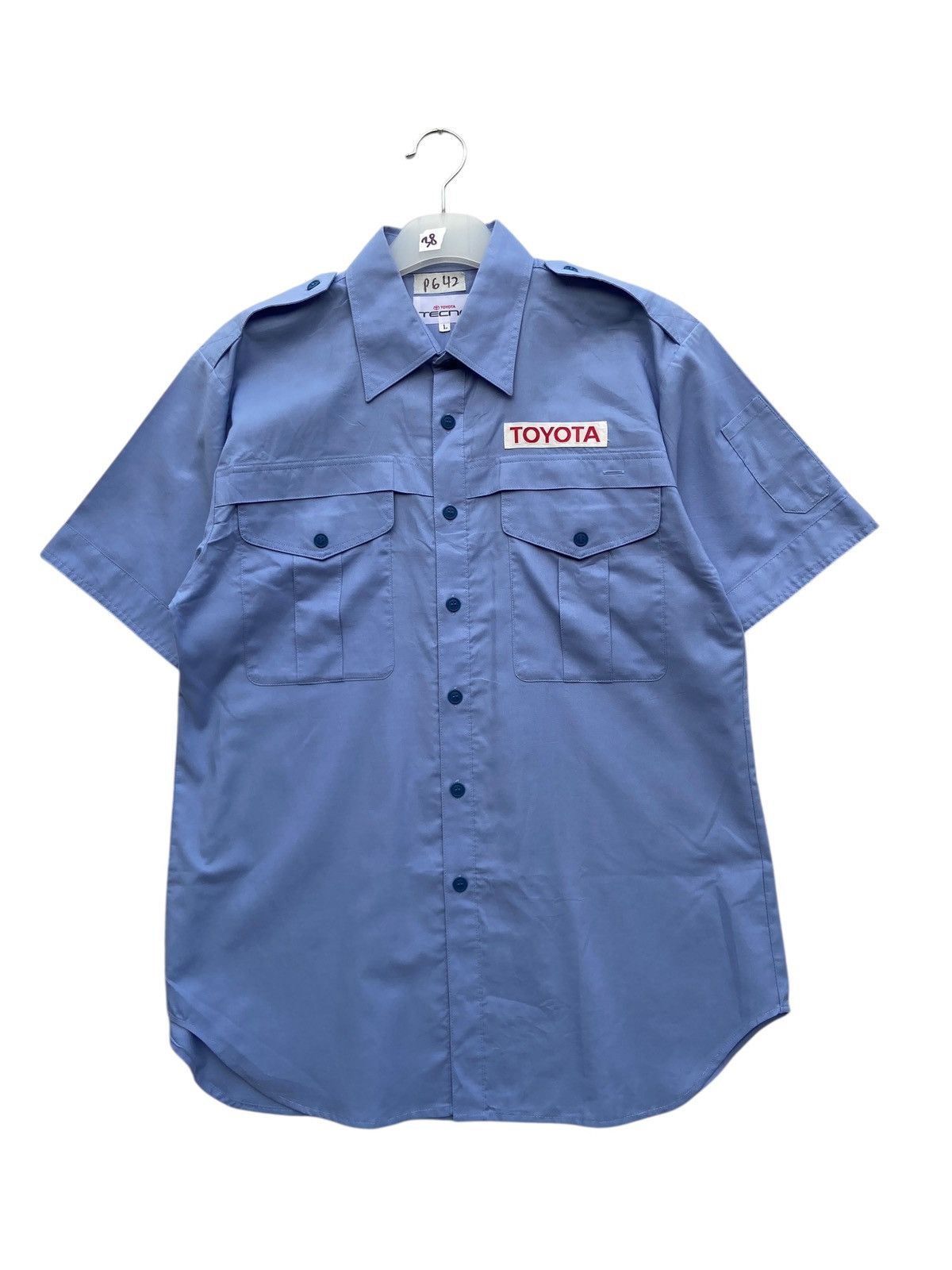 Other Vintage Toyota Worker Shirt Size US L / EU 52-54 / 3 - 1 Thumbnail