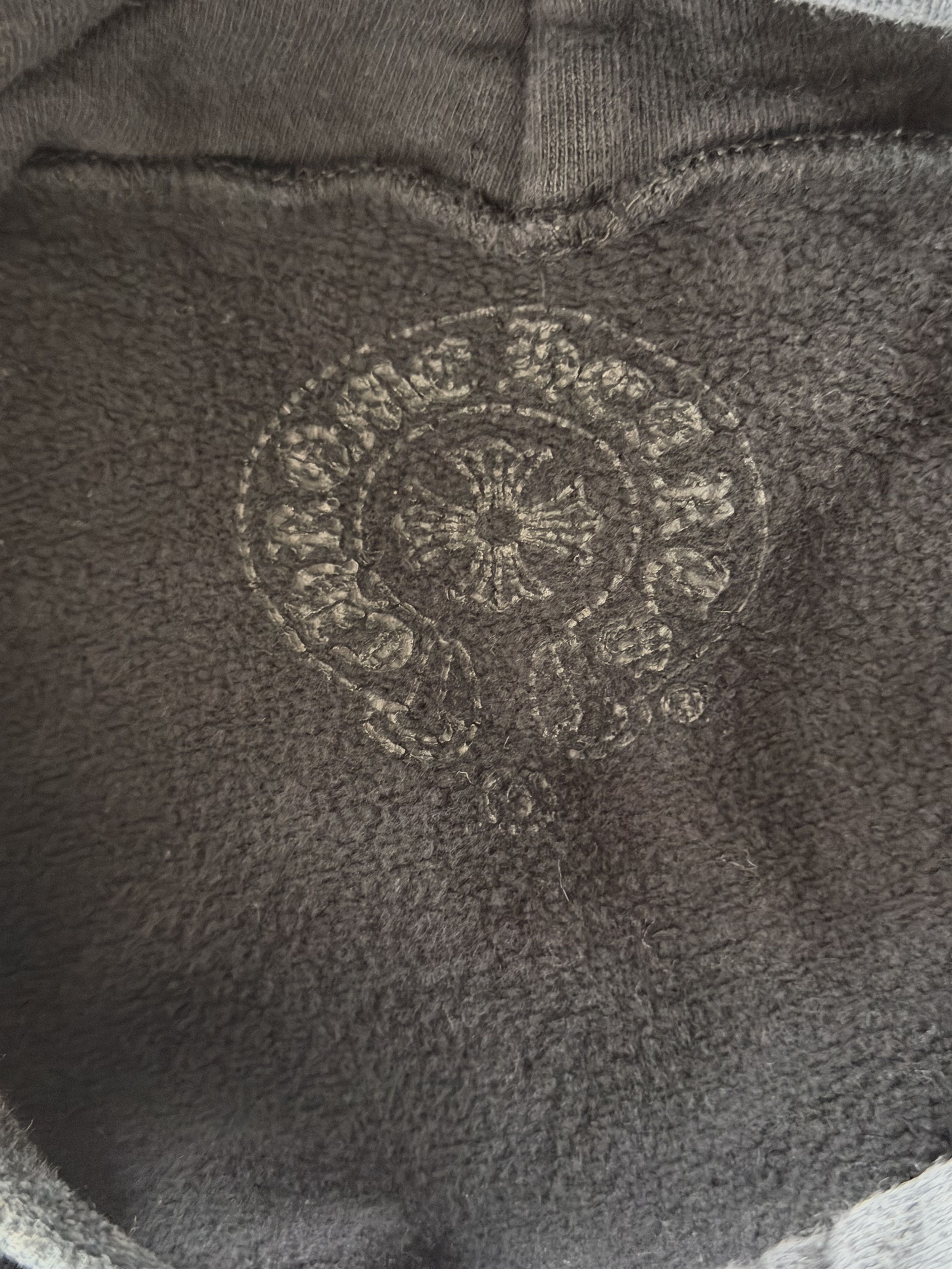 Chrome Hearts Chrome Hearts Black & White Script Logo Hoodie Size US S / EU 44-46 / 1 - 3 Thumbnail