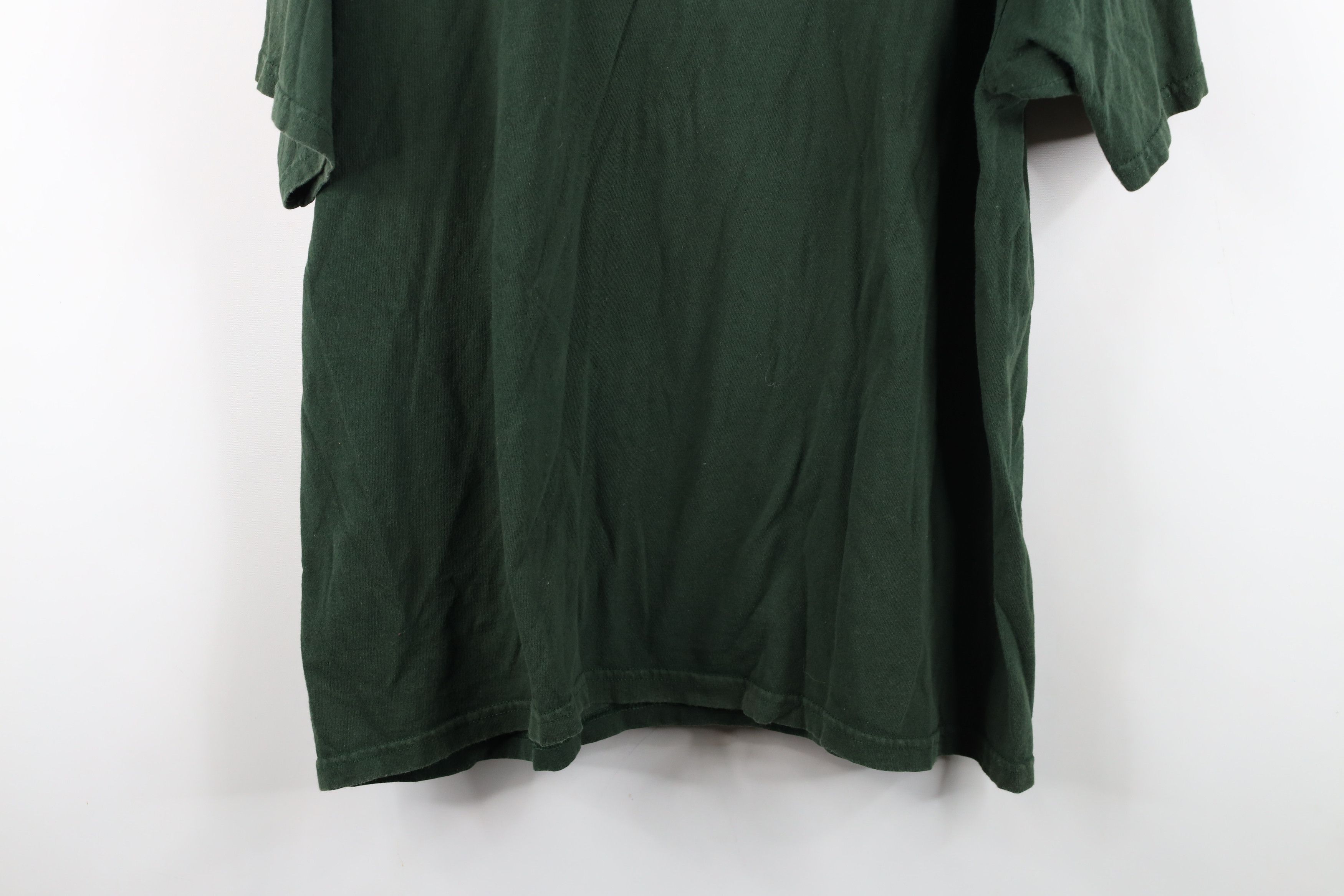 Vintage Vintage Y2K Spell Michigan State University T-Shirt Green Size US XL / EU 56 / 4 - 13 Thumbnail