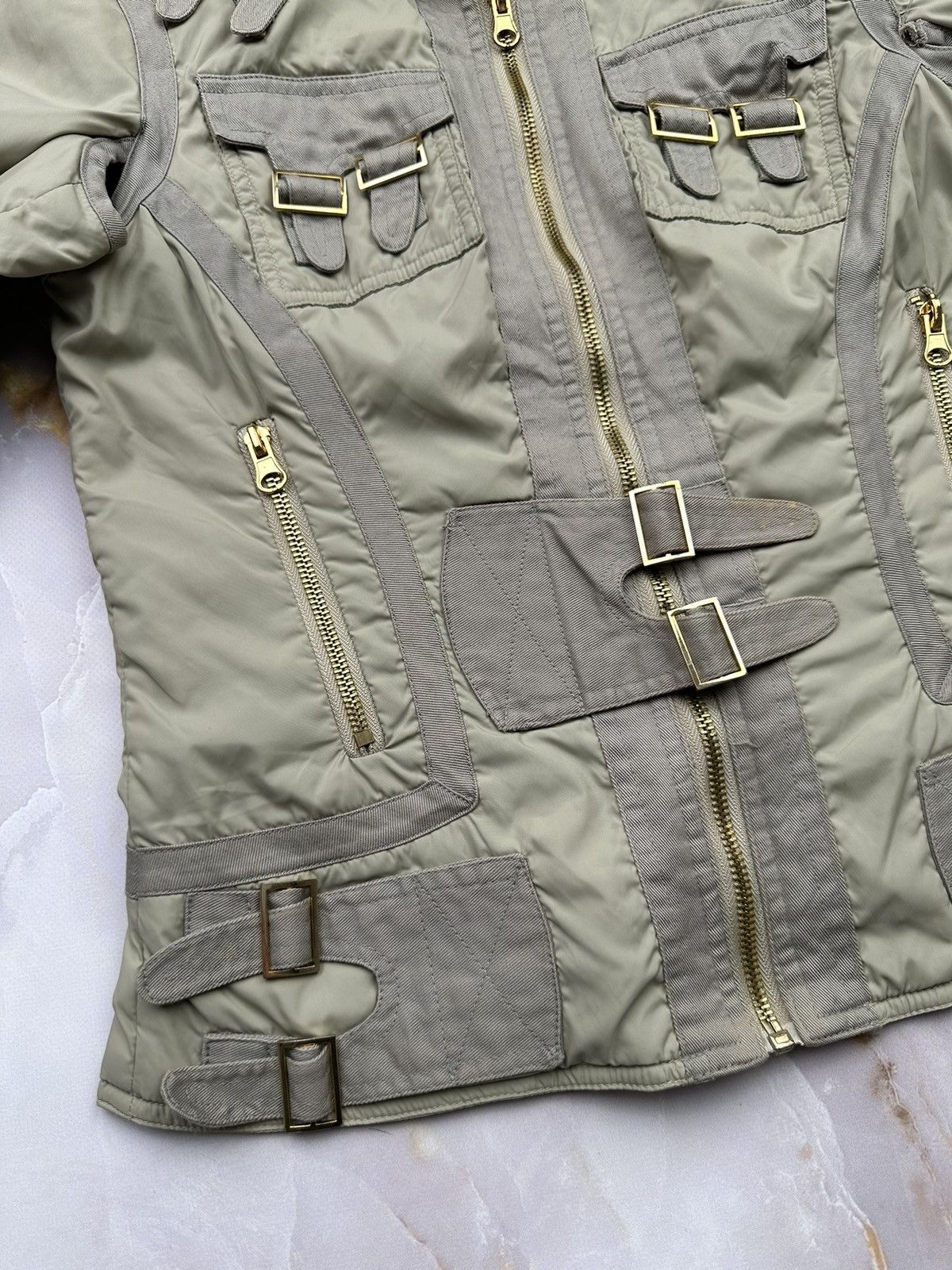 Japanese Brand Vintage Jacket With Straps Size S / US 4 / IT 40 - 5 Thumbnail