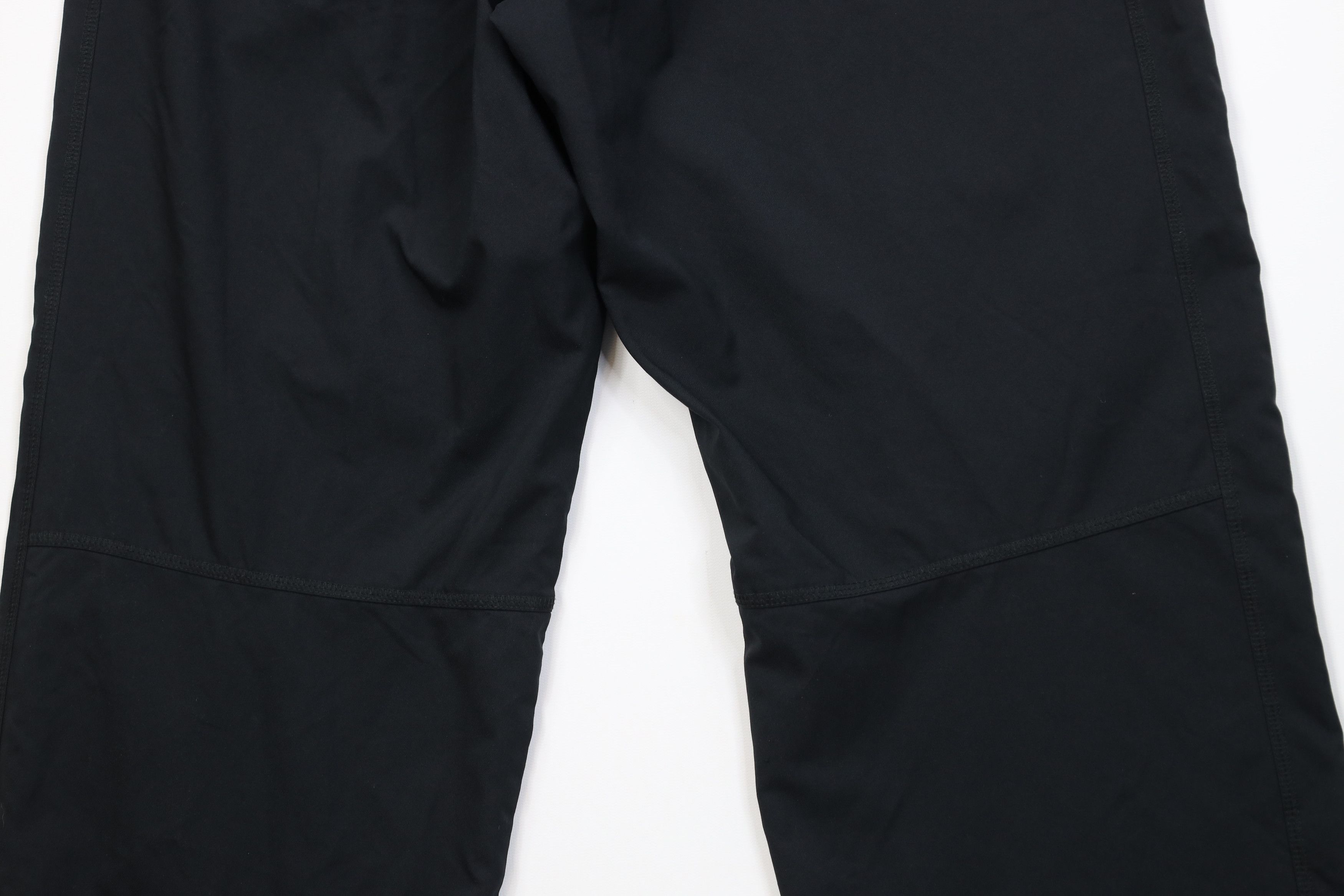 Nike Vintage Y2K Nike Distressed Wide Leg Pants Black Polyester Size US 34 / EU 50 - 13 Thumbnail