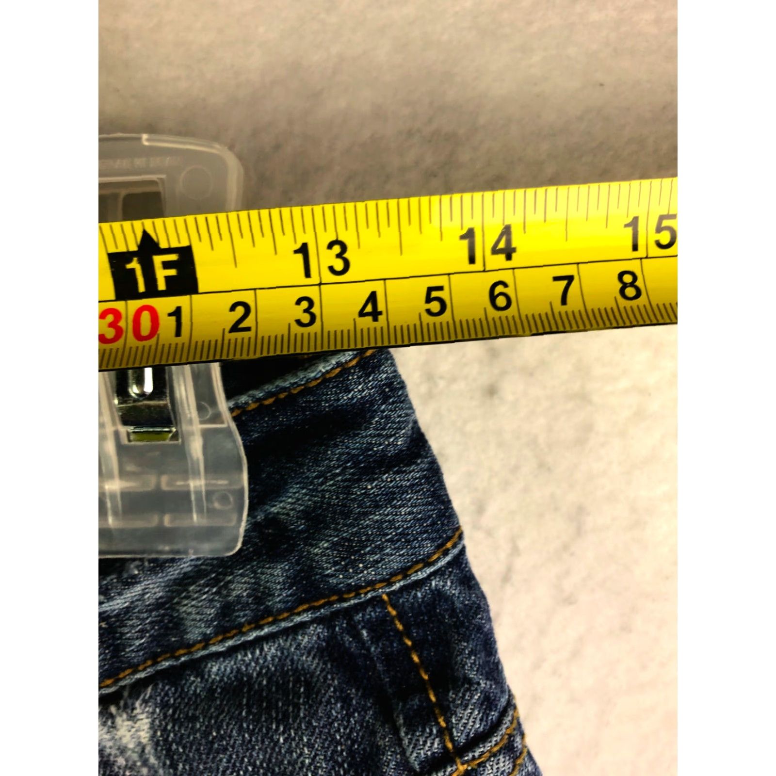 Forever 21 Forever 21 Mid Rise Bootcut Juniors Size 24 Dark Wash Blue Denim Jeans Hemmed Size 42" / US 20 - 4 Thumbnail