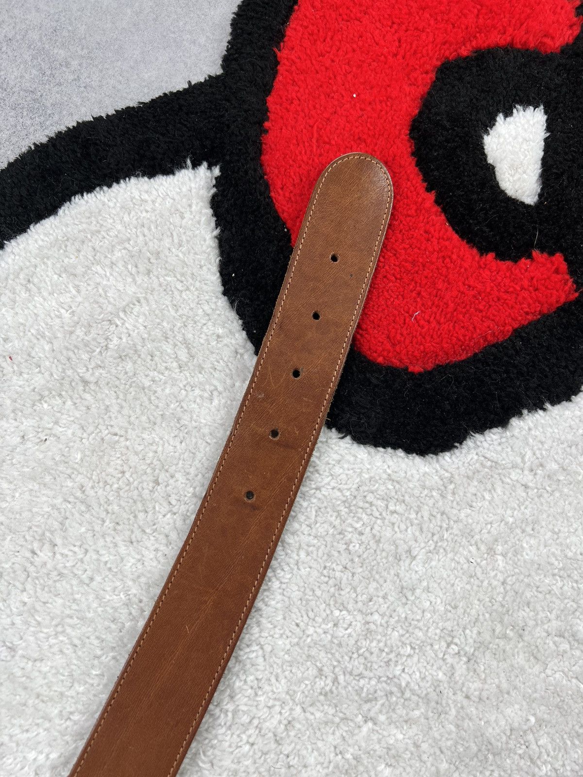 Vintage Vintage XX Secolo Italy Luxury Brown Belt Size ONE SIZE - 9 Thumbnail