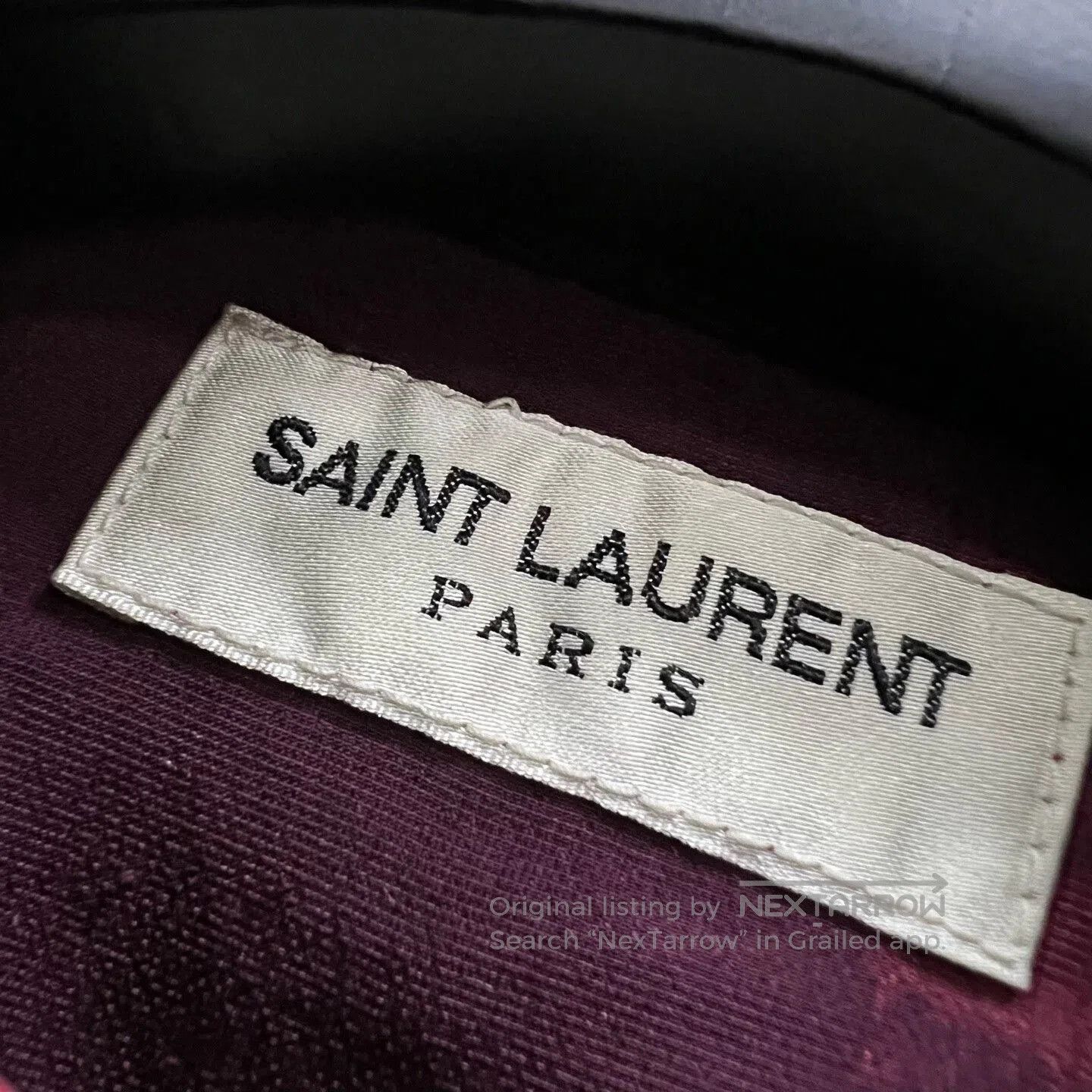 Saint Laurent Paris Saint Laurent Tie. Size US M / EU 48-50 / 2 - 2 Thumbnail