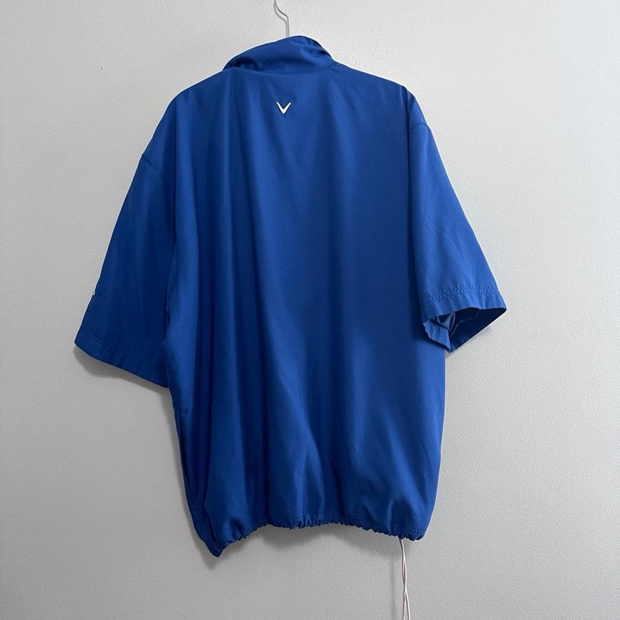 Callaway Callaway blue short sleeve golf windbreaker size L Size US L / EU 52-54 / 3 - 3 Thumbnail