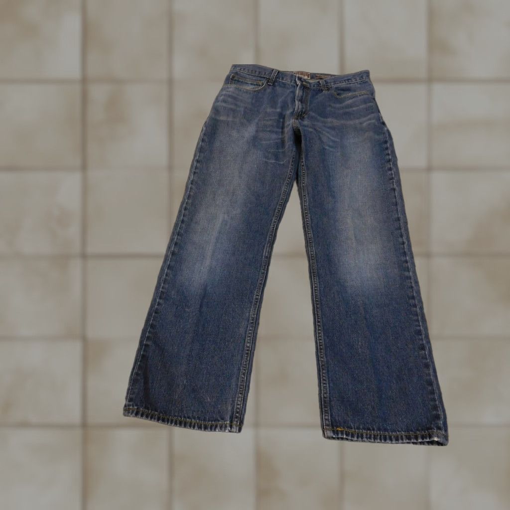 Levi's Levi's 559 Jeans Mens 34x32 Blue Relaxed Straight Denim Pants Classic Wash Size US 34 / EU 50 - 1 Thumbnail