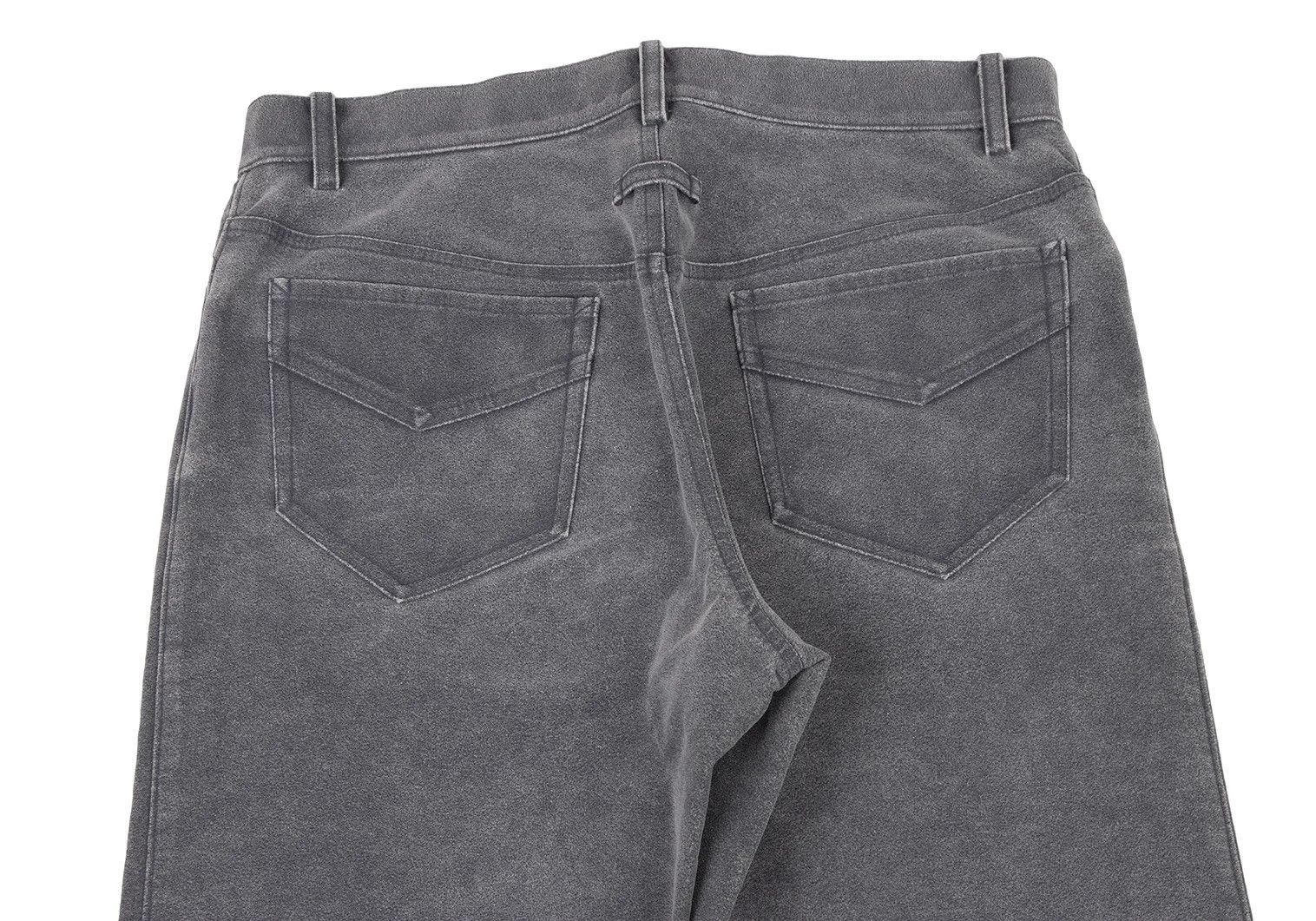 Jean Paul Gaultier Synthetic Suede Pants in Gray Size 52 Size US 36 / EU 52 - 16 Thumbnail