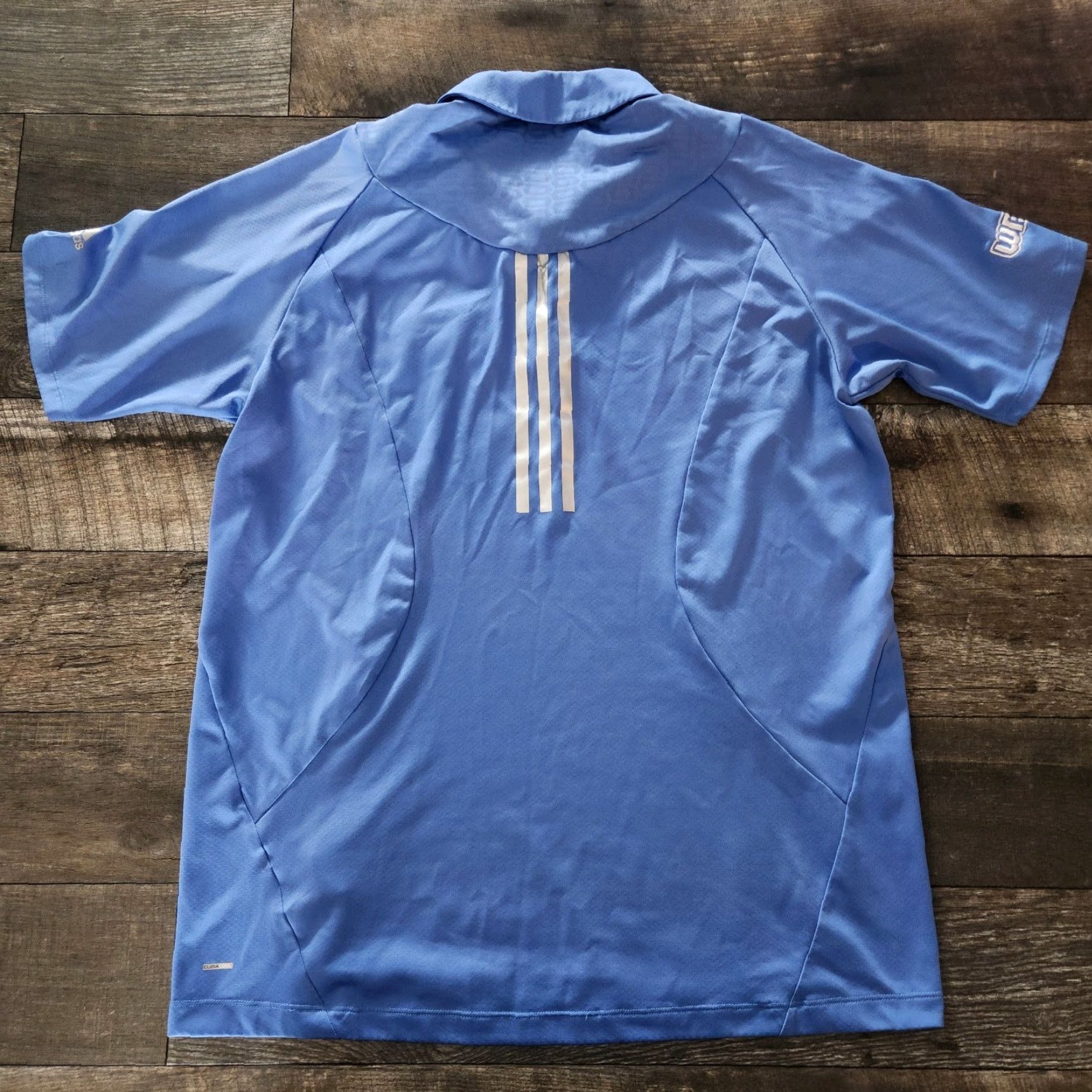 Adidas Adidas Polo Shirt Mens Large Blue Formotion Motorcycle WPS Michelin Tire Racing Shirt Size US L / EU 52-54 / 3 - 6 Thumbnail