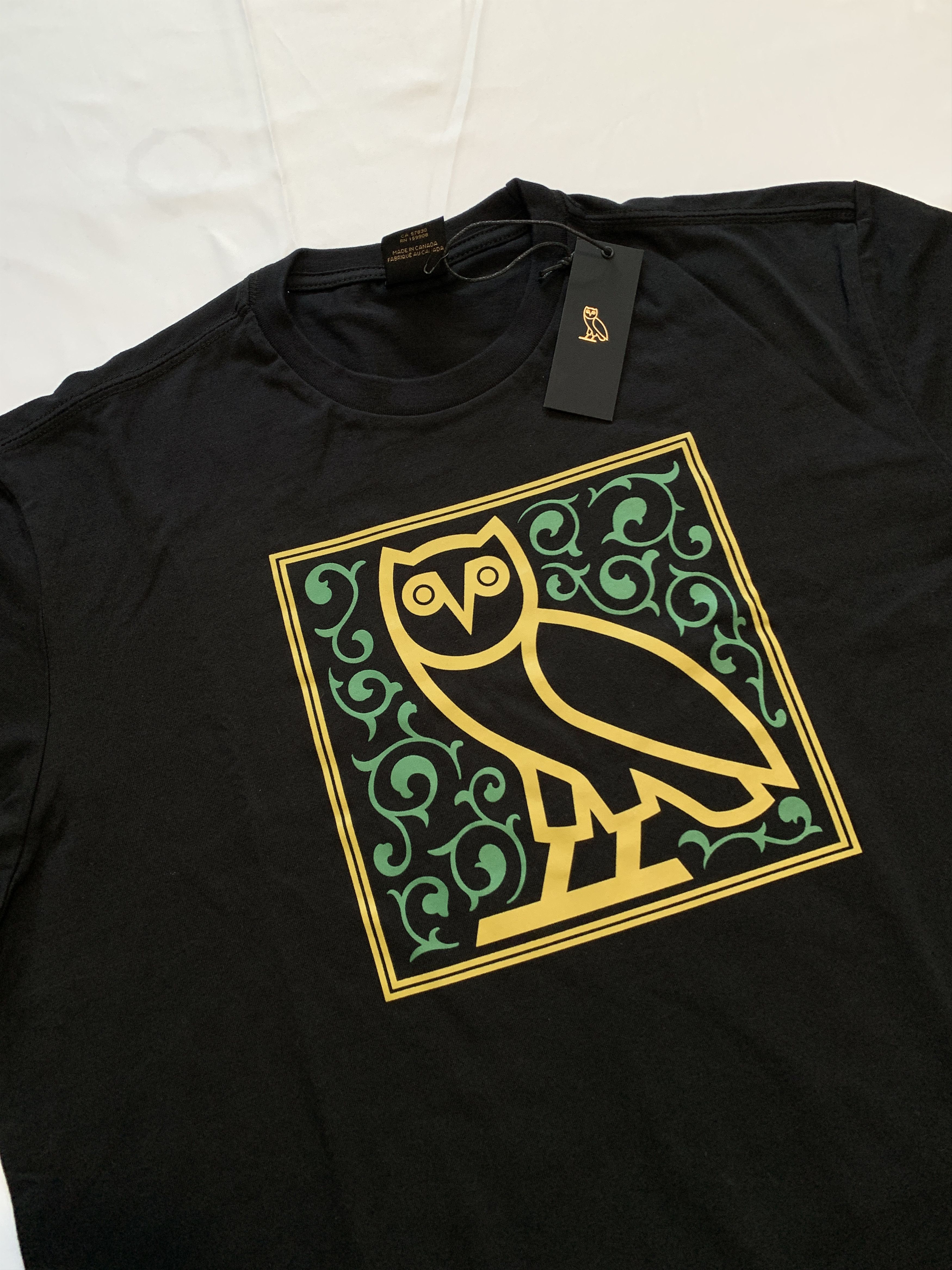 Drake *RARE* OVO Family Arabic Calligraphy Owl T-shirt Black Size US M / EU 48-50 / 2 - 4 Thumbnail