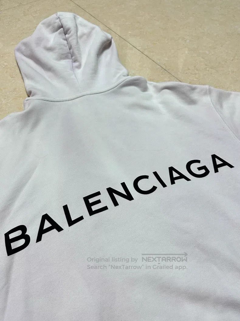 Balenciaga Balenciaga Beige Hoodie Size US XS / EU 42 / 0 - 4 Thumbnail