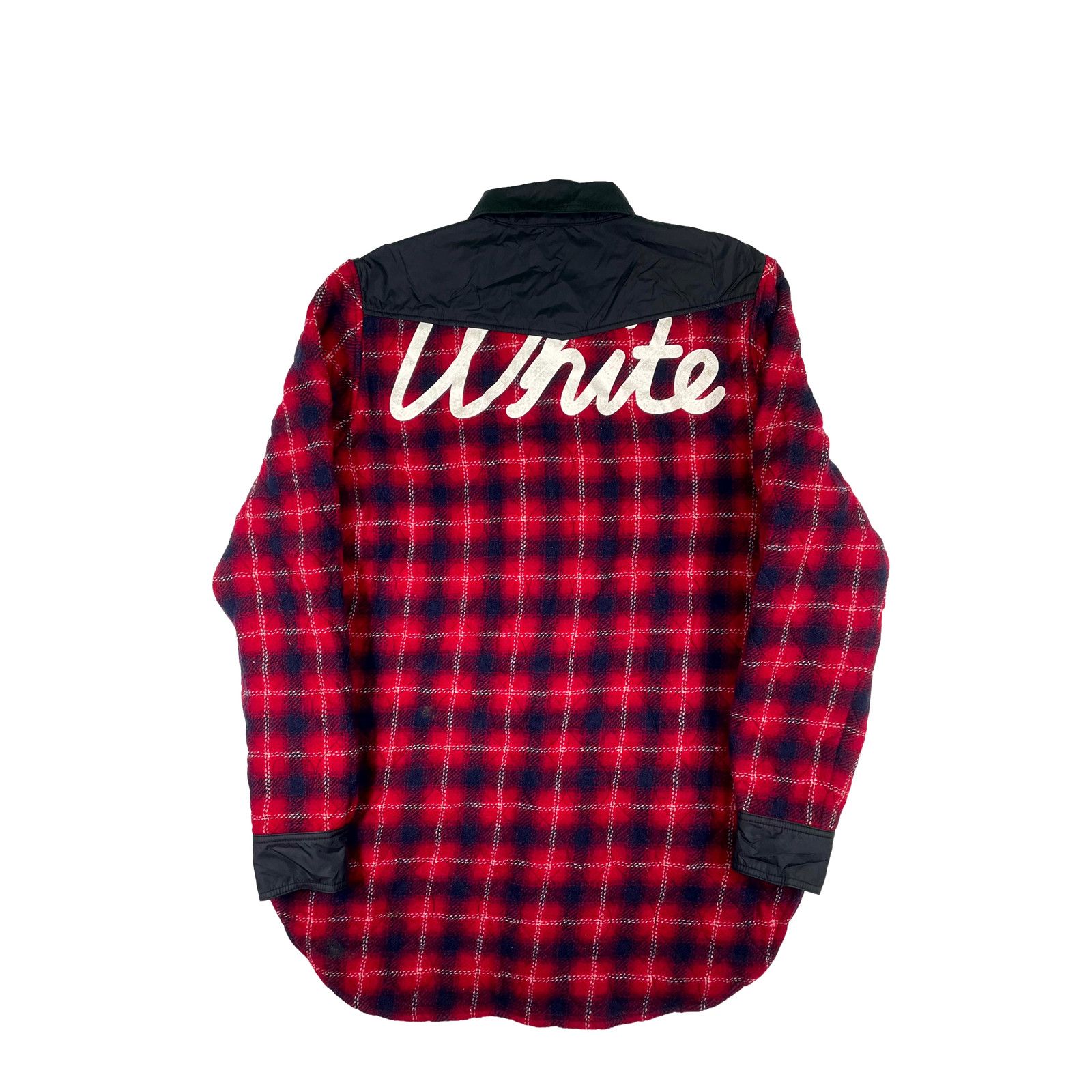 Off-White Off White Plaid Padded Red & Black Jacket Size US M / EU 48-50 / 2 - 2 Thumbnail