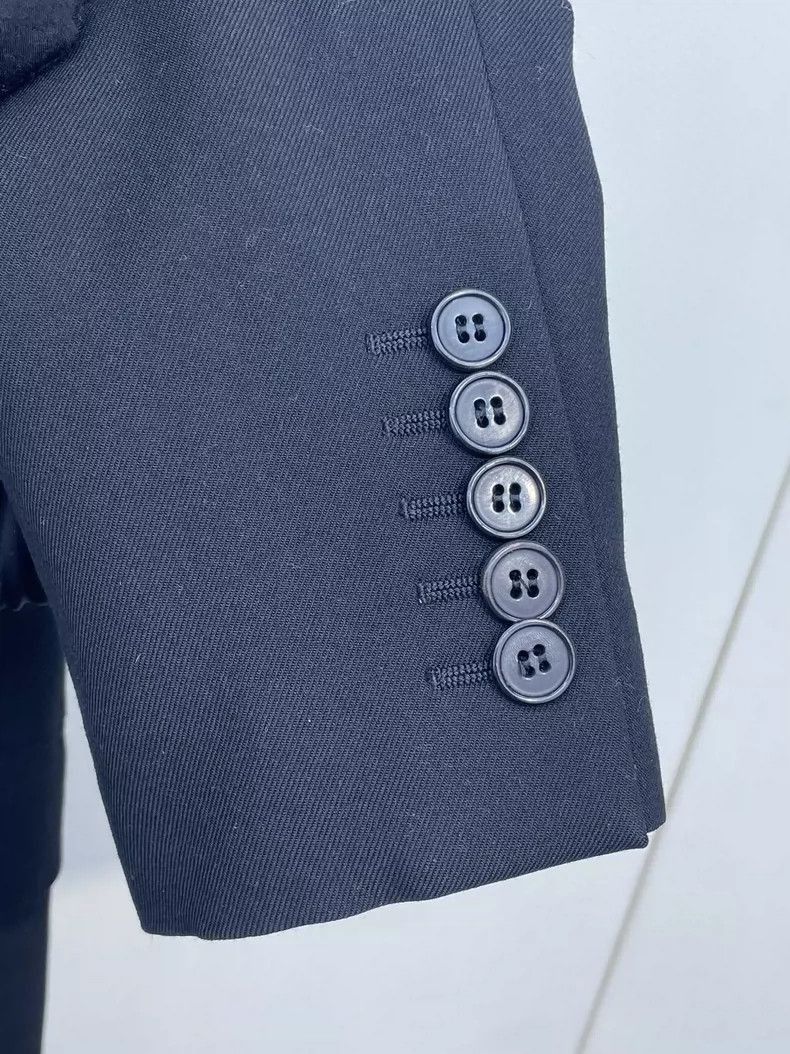 Saint Laurent Paris Saint Laurent Classic Black Blazer Jacket-2507 Size US M / EU 48-50 / 2 - 1 Thumbnail