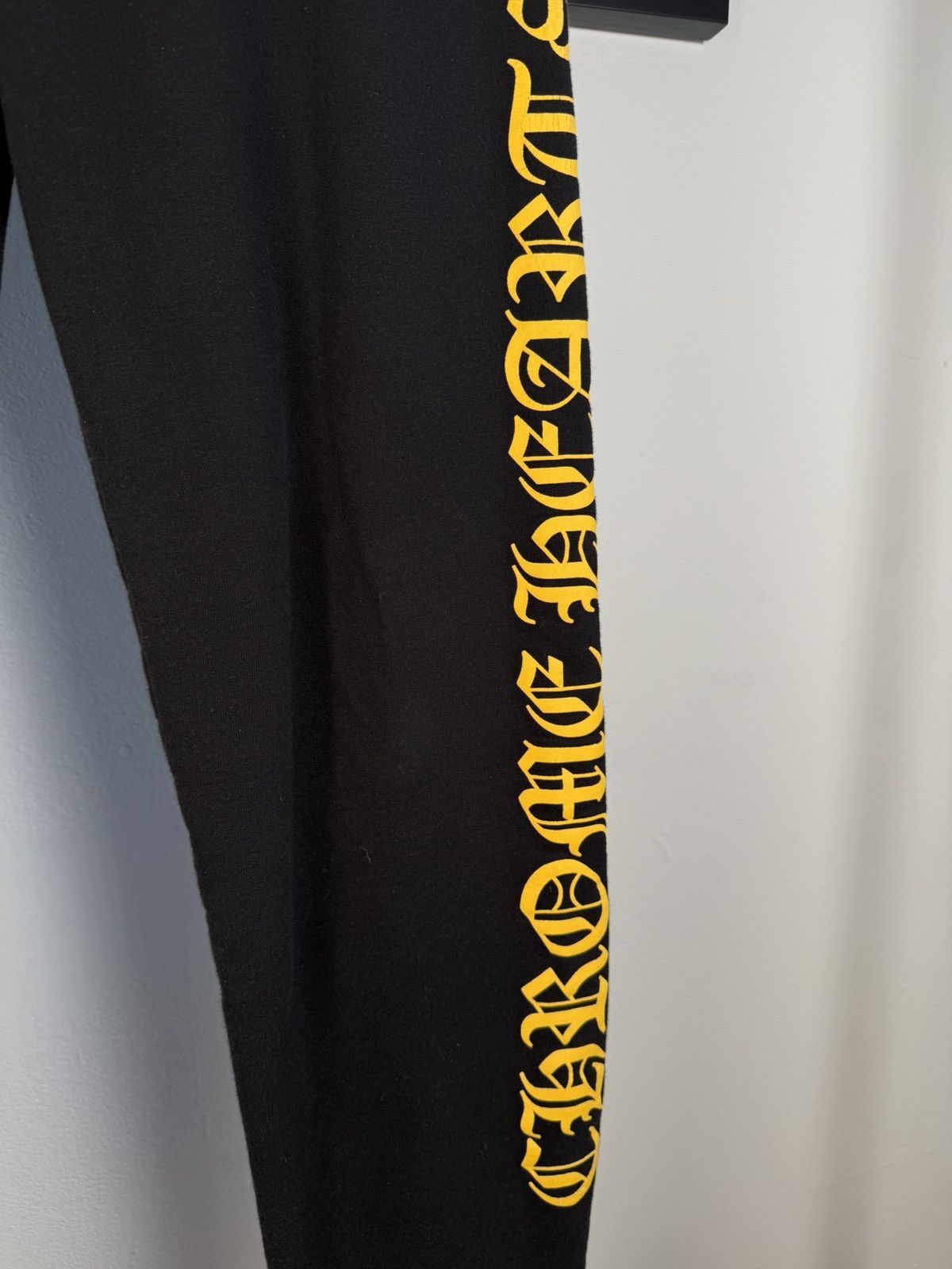 Chrome Hearts ICONIC EVERYDAY⚡️VOLT COLORWAY LOGO "FUCK YOU" SWEATPANTS Size US 32 / EU 48 - 7 Thumbnail