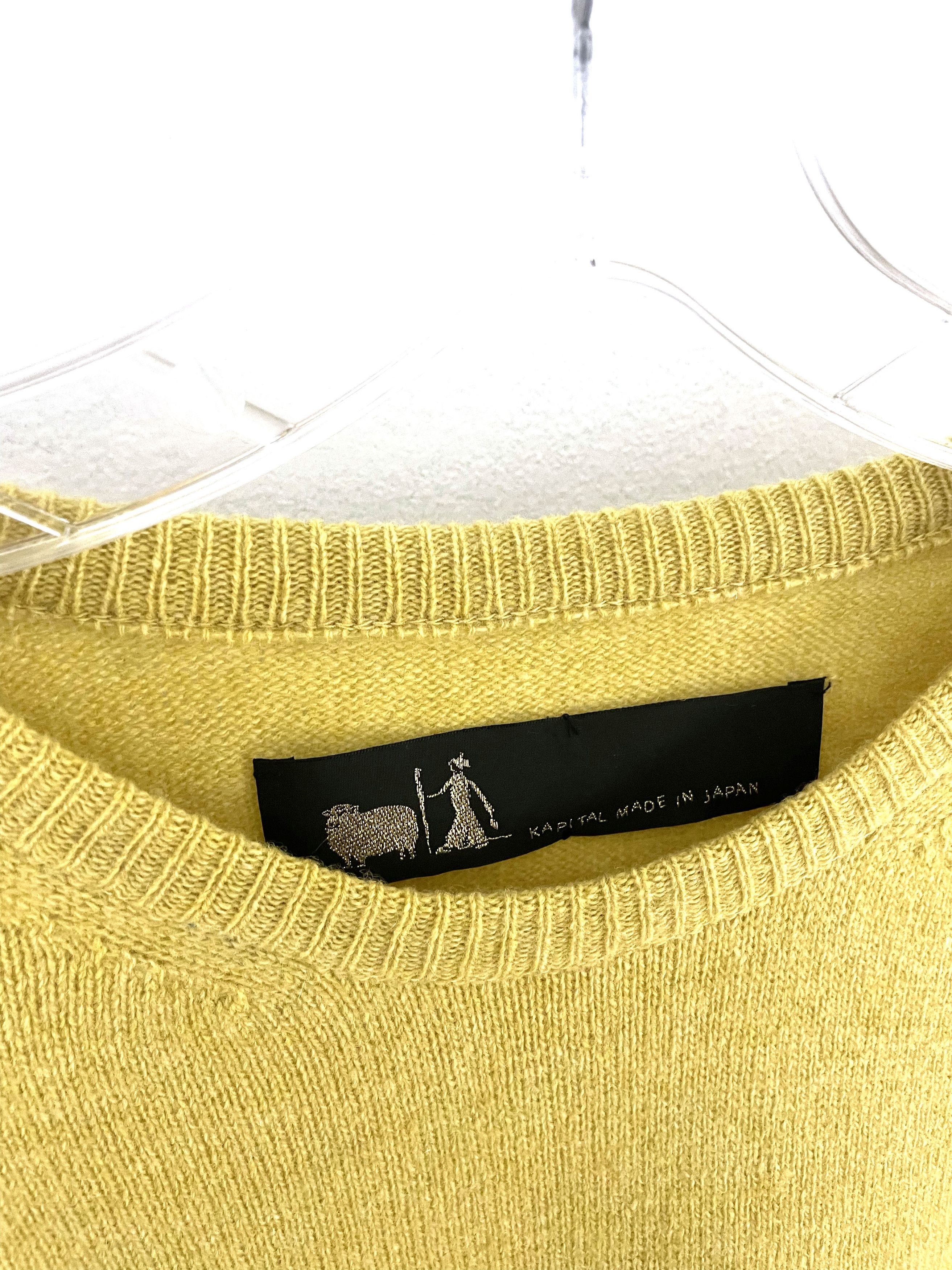 Kapital Cashmere Sweater Size US L / EU 52-54 / 3 - 3 Thumbnail