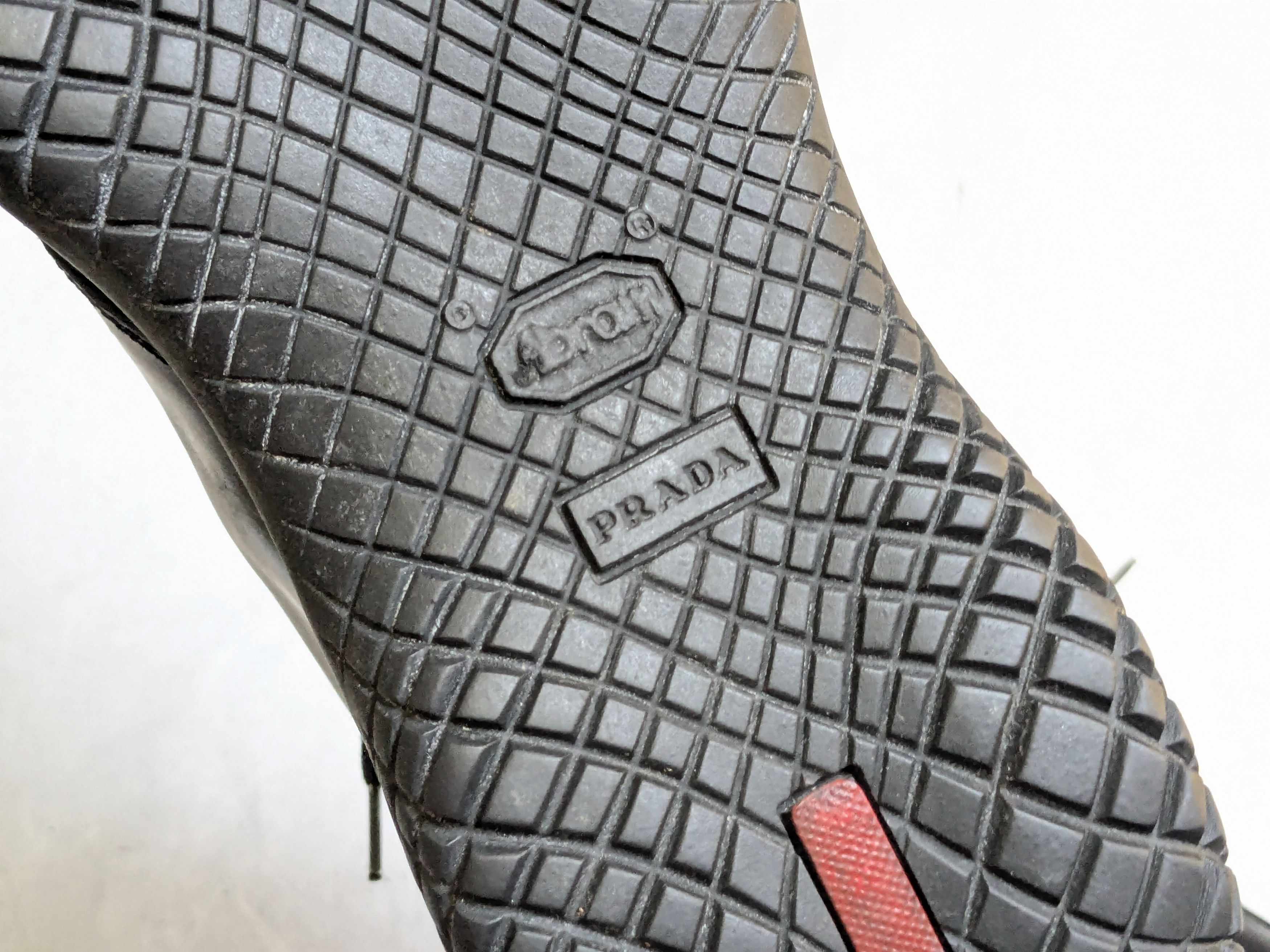 Prada Prada Boots Black Leather 10 High Tops Vibram Y2K Size US 10 / EU 43 - 17 Thumbnail