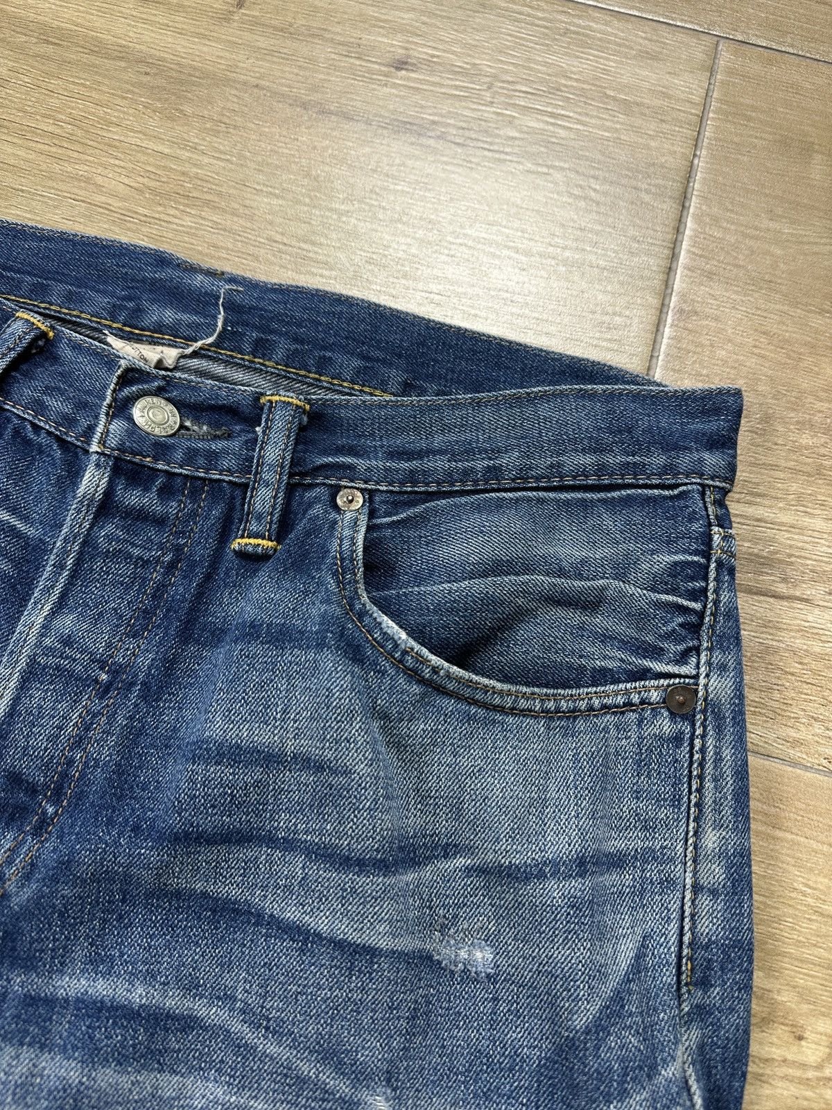 Polo Ralph Lauren × RRL Ralph Lauren × Ralph Lauren RRL Polo Ralph Lauren Boy Fit Women’s Selvedge Denim Jeans Size 29" - 9 Thumbnail