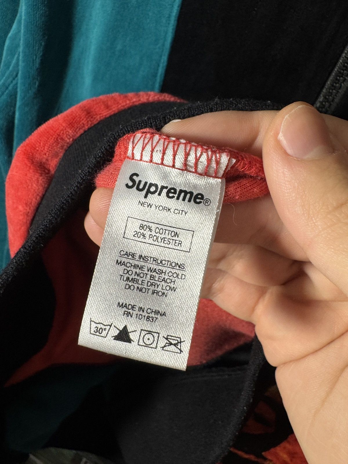 Supreme Supreme Velour Zip Up Jacket Size US M / EU 48-50 / 2 - 9 Thumbnail