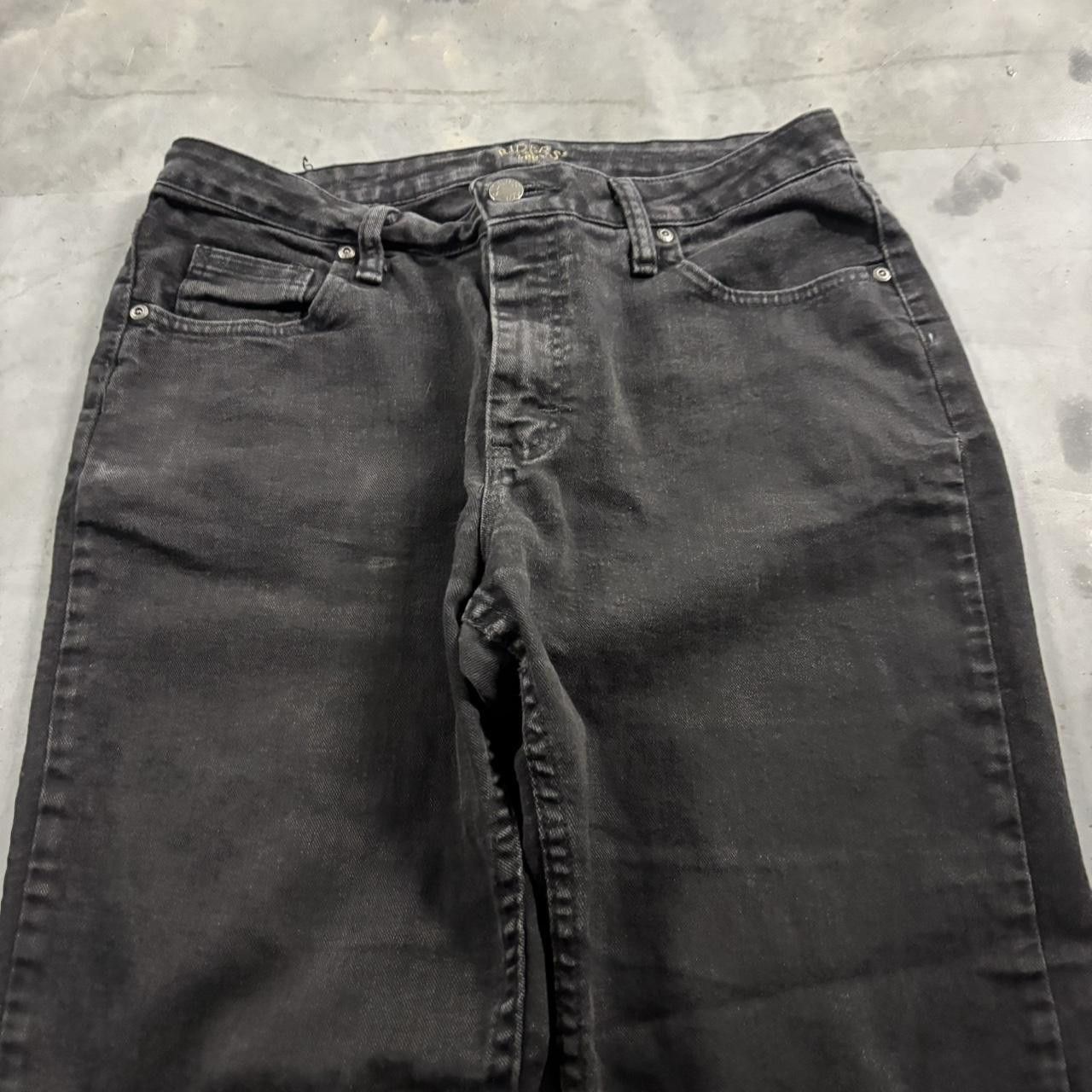 Vintage Crazy Vintage Y2K/2000s Grunge Black Essential Denim Jeans! 32x28 Size US 32 / EU 48 - 5 Thumbnail