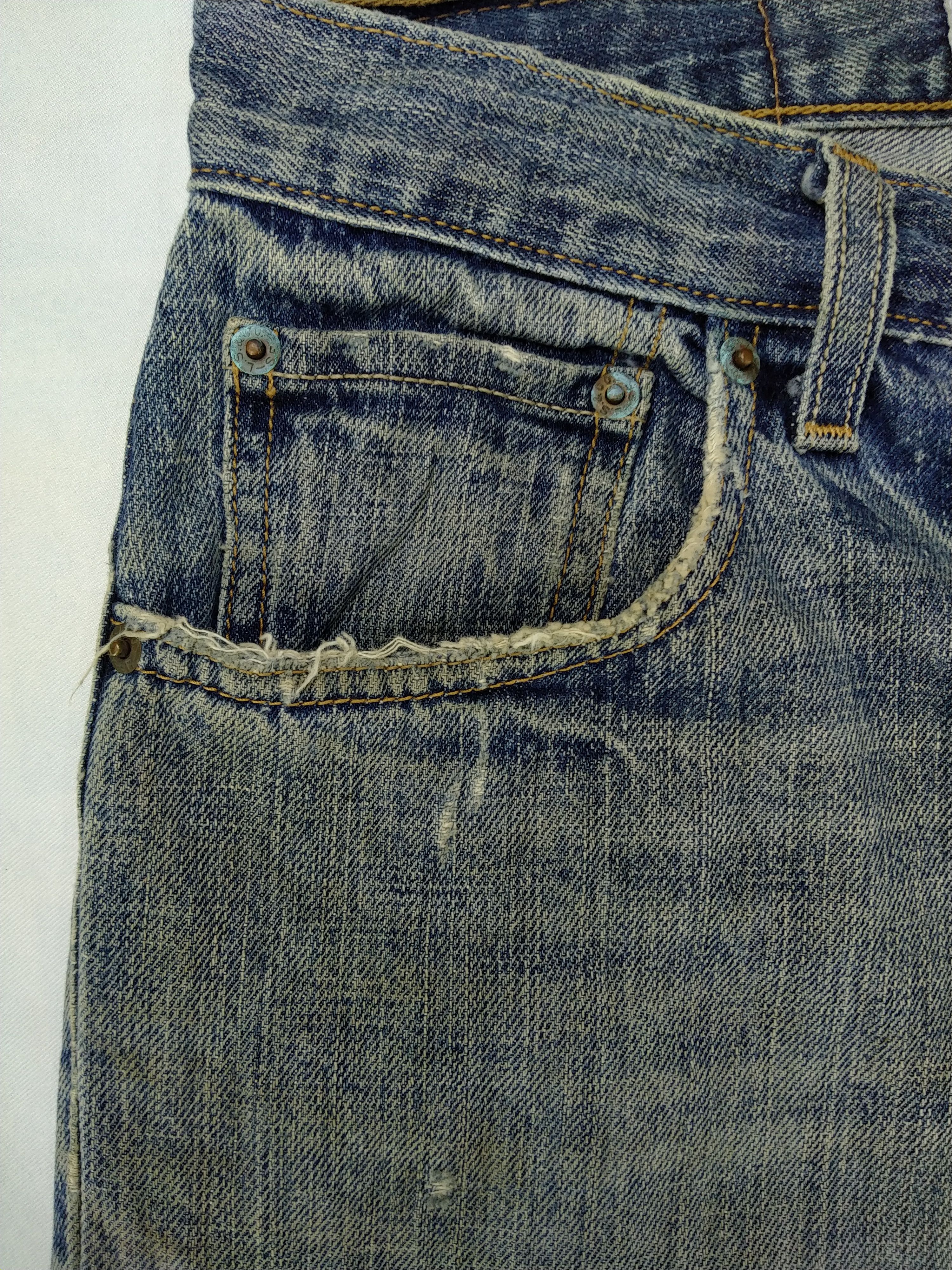 Levi's Vintage Levi's 559 Relaxed Straight Denim 32x28 -JN393 Size US 32 / EU 48 - 16 Thumbnail
