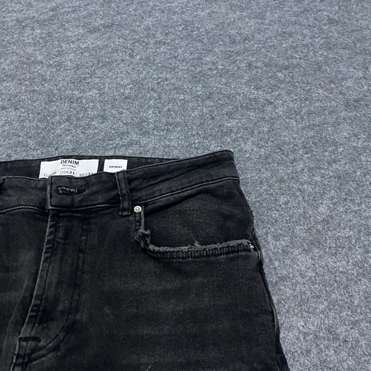 Bershka 💥Best Offer💥Bershka Skinny Punk Distressed Denim Size US 32 / EU 48 - 10 Thumbnail
