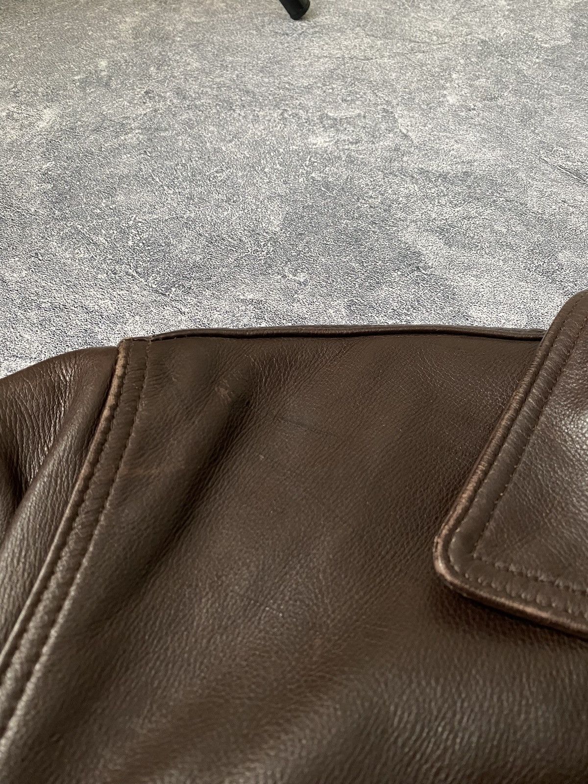 Avirex × Schott Vintage Schott Leather Motorcycle Jacket Size US L / EU 52-54 / 3 - 12 Thumbnail