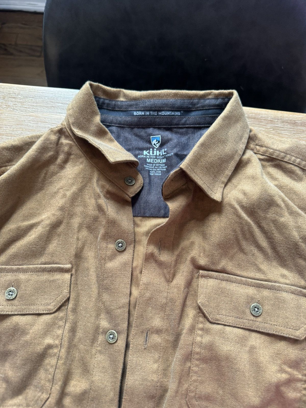 Kuhl Kuhl brown button up Size US M / EU 48-50 / 2 - 2 Thumbnail