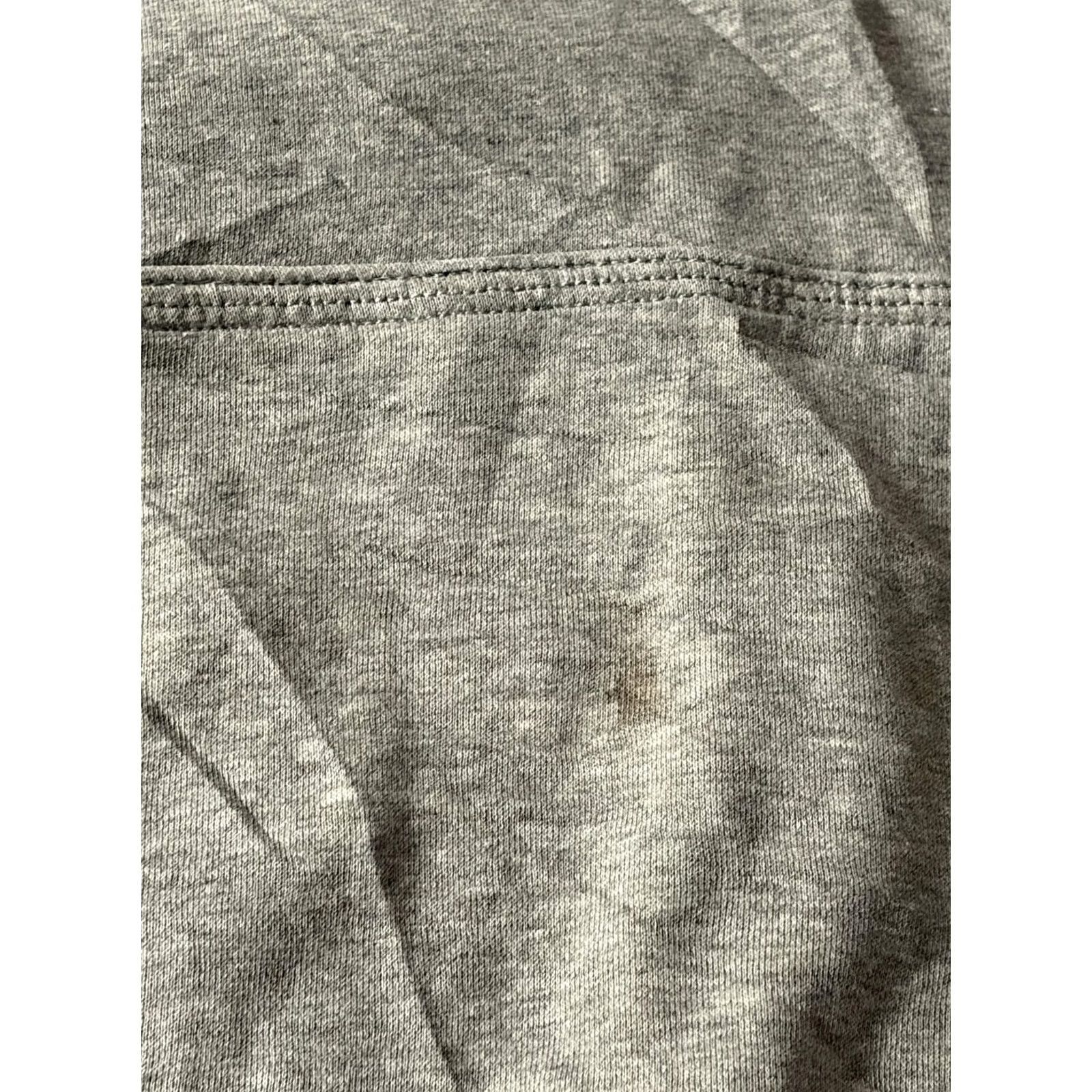 Nike Nike Hoodie Mens 2XL Gray Pullover Fleece Sweatshirt Swoosh Logo Kangaroo Pocket Crew Neck Long Sleeve Size US XXL / EU 58 / 5 - 4 Thumbnail