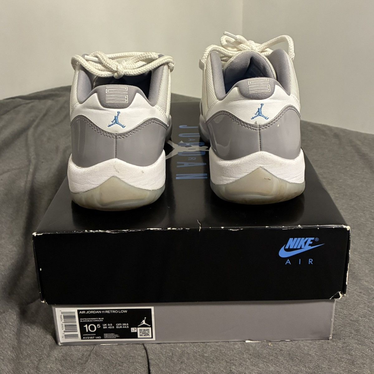 Jordan Brand Air Jordan 11 Retro Low ‘Cement Grey’ - Size US 10.5 Size US 10.5 / EU 43-44 - 5 Thumbnail