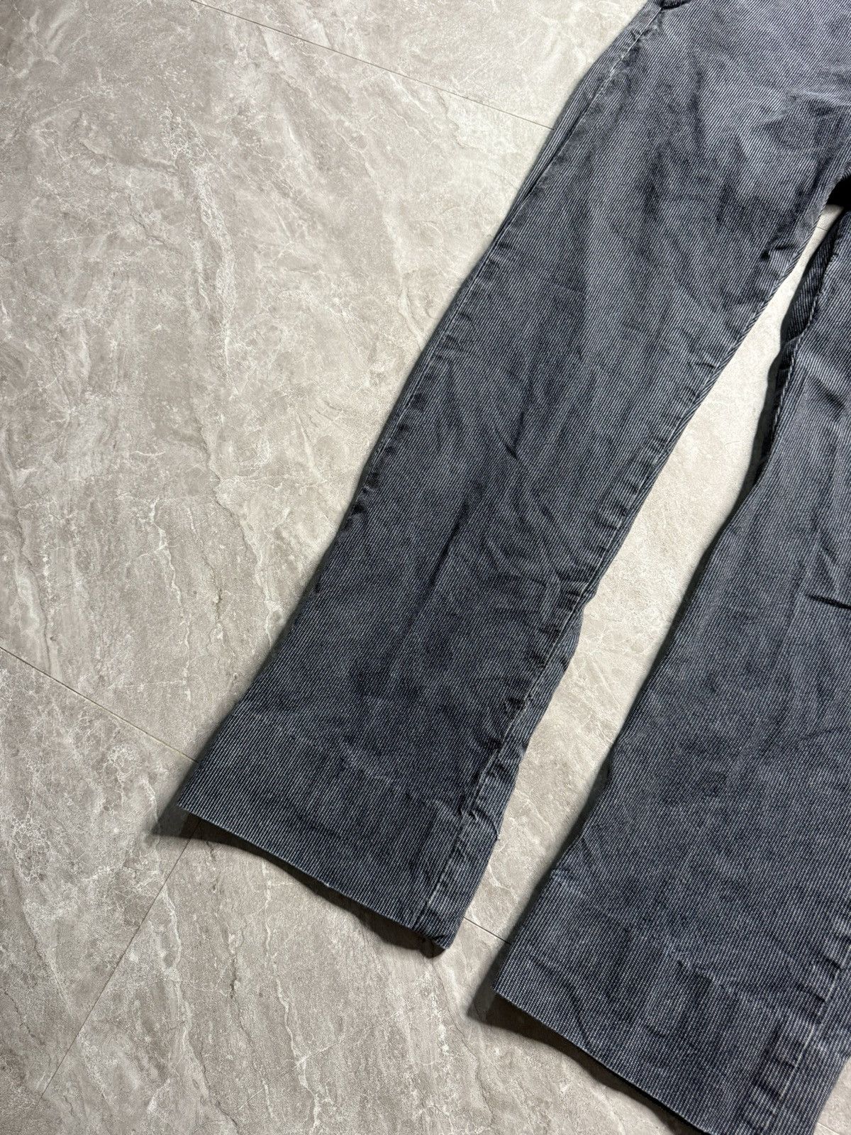 RRL Ralph Lauren RRL INDIGO DYED OFFICER PANTS Size US 32 / EU 48 - 7 Thumbnail