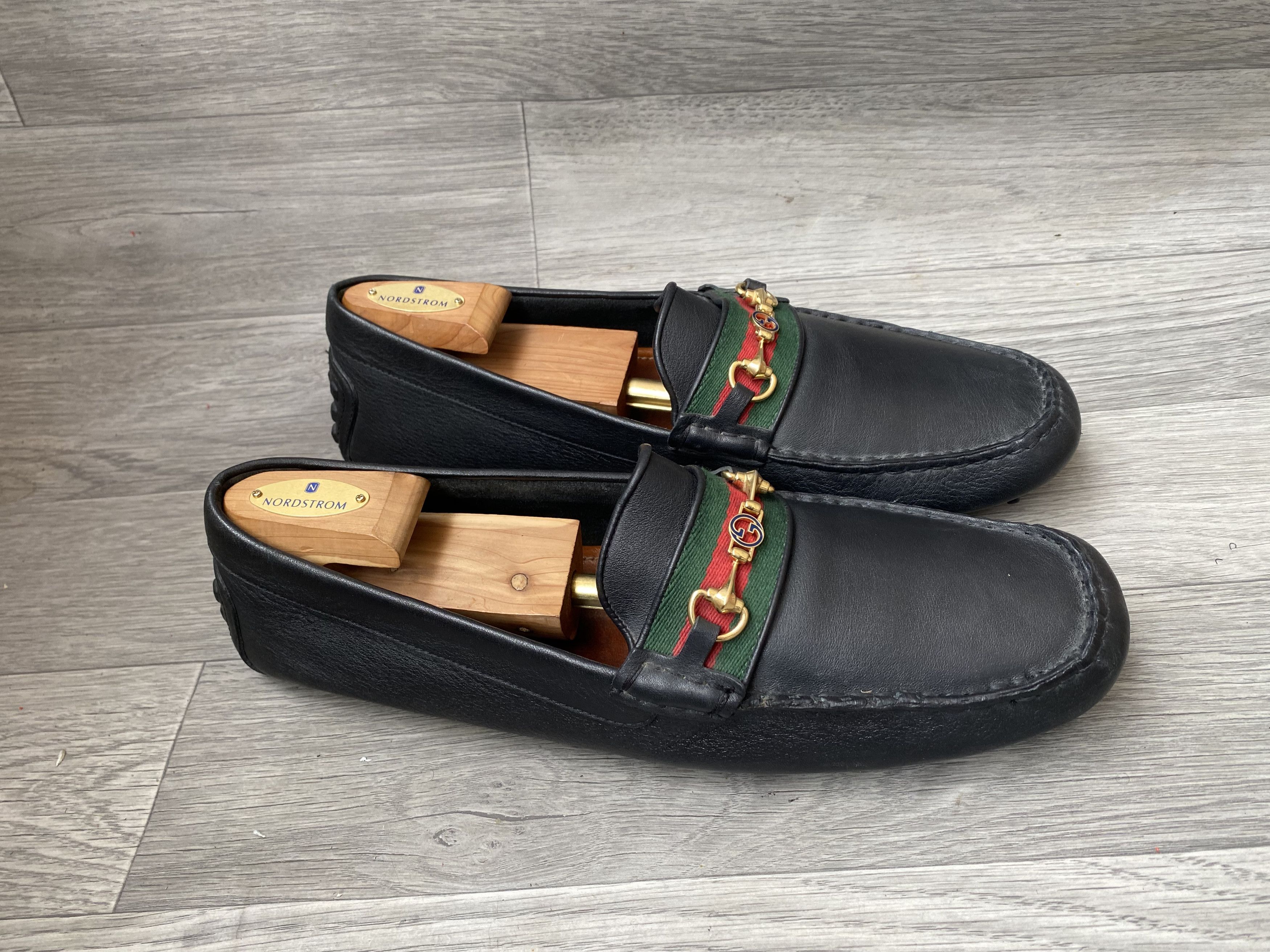 Gucci Gucci horsebit driving leather loafers sz 12 Size US 12.5 / EU 45-46 - 8 Thumbnail