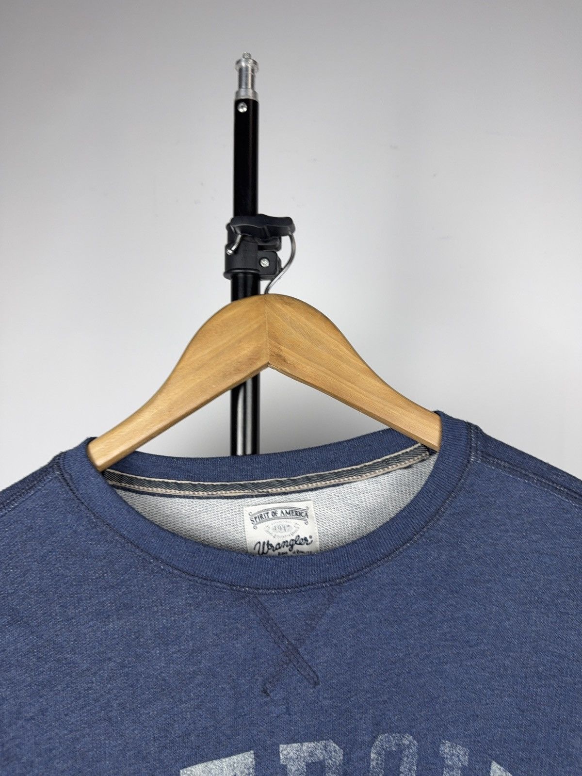 Wrangler 00s Retro Wrangler USA Detroit Print Crewneck Sweatshirt Size US L / EU 52-54 / 3 - 2 Thumbnail