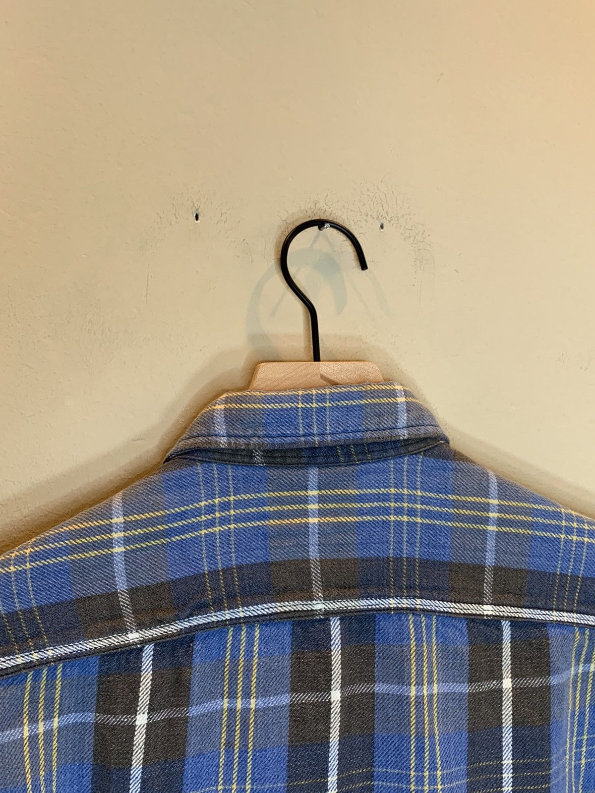RRL Ralph Lauren RARE* RRL Ralph Lauren Plaid Distressed Western Button Shirt Size US S / EU 44-46 / 1 - 6 Thumbnail