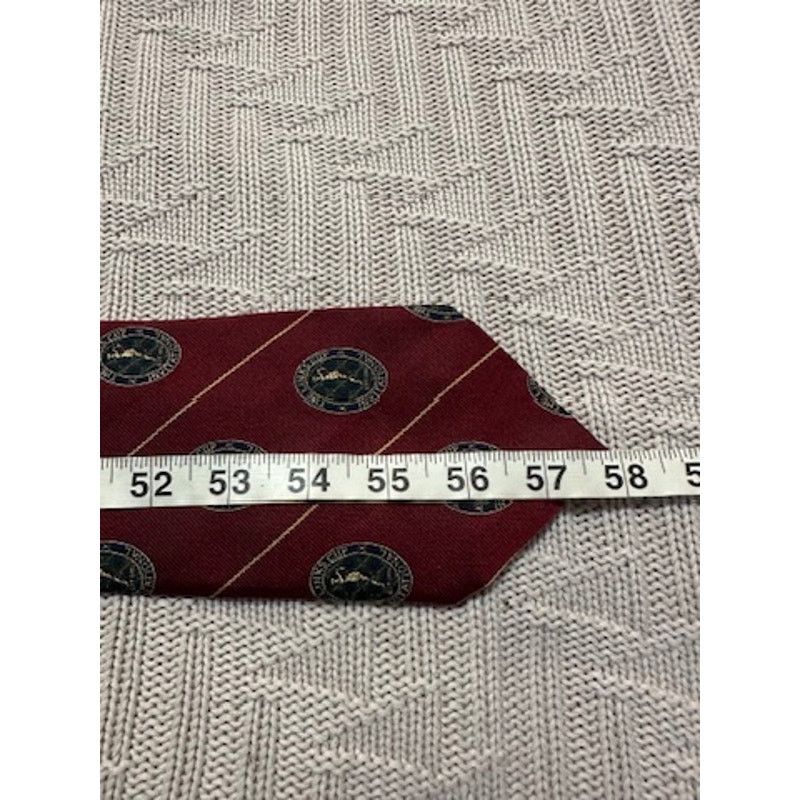 Robert Talbott Robert Talbott red the Links Invitational silk tie Size ONE SIZE - 3 Thumbnail