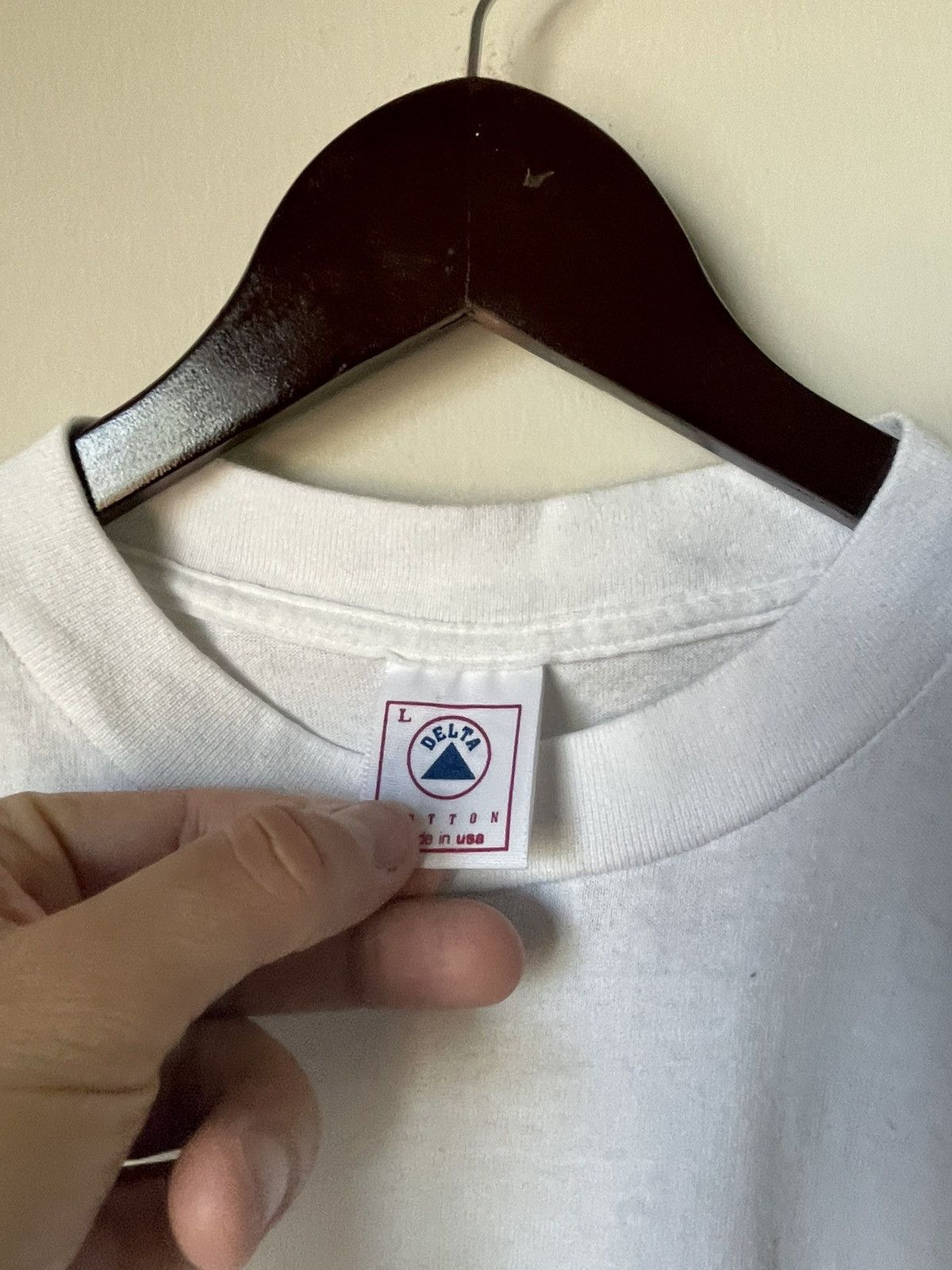 Delta × Vintage VTG Mujibur & Sirajul’s T Shirt single Stitch USA Tour Size US L / EU 52-54 / 3 - 3 Thumbnail