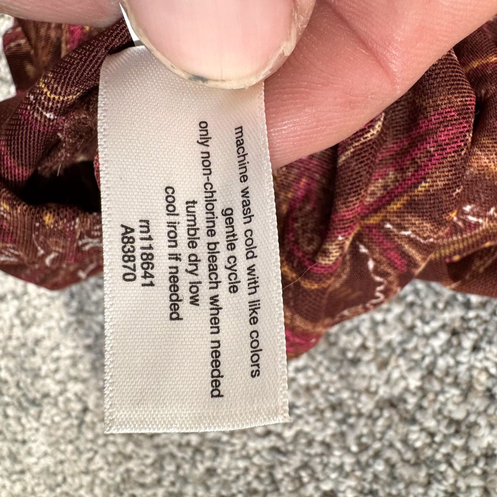 Vintage Lane Bryant Top Size 18/20 Rust Paisley Peasant Boho Romantic Office Chic Fall Size XXL / US 16-18 / IT 52-54 - 7 Thumbnail