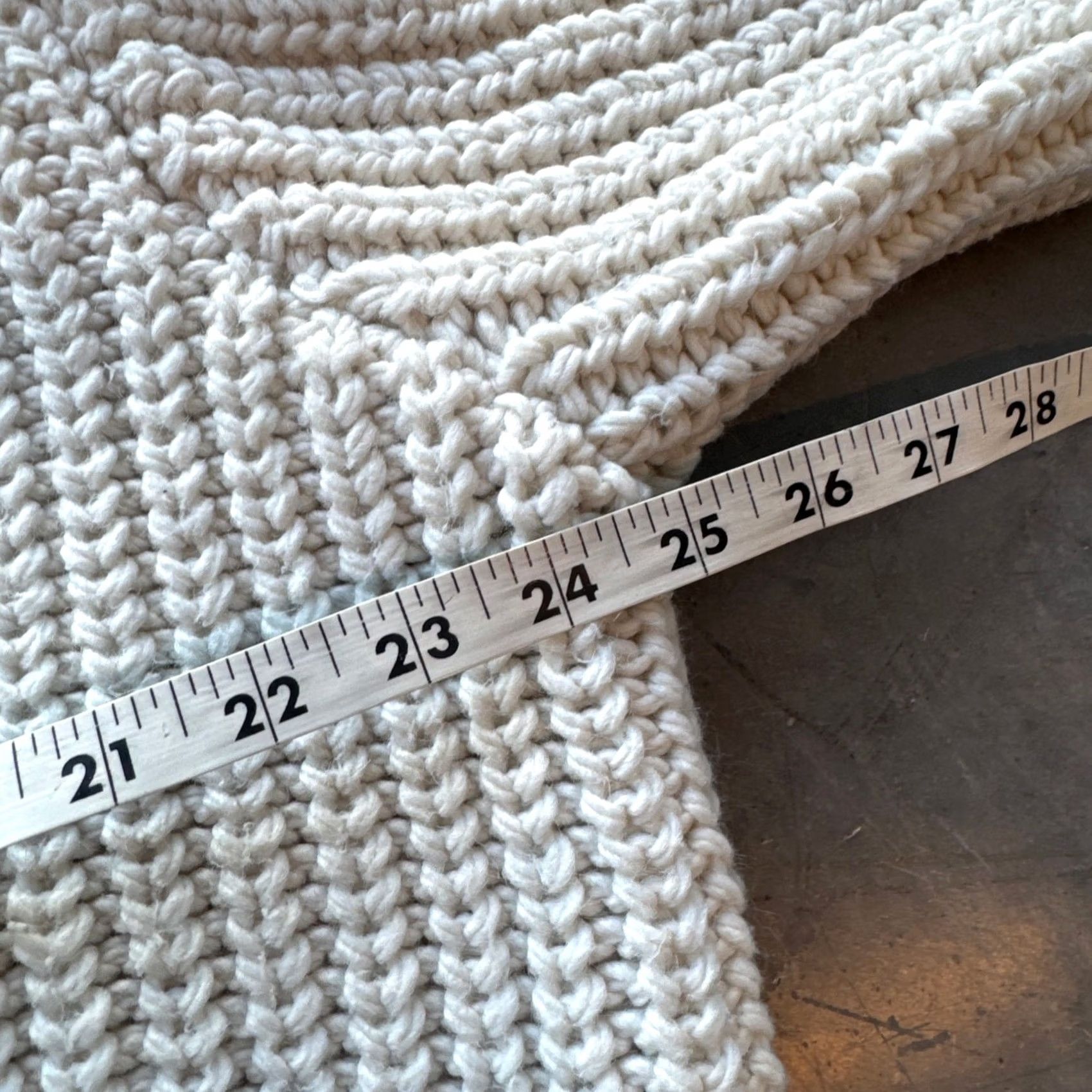 H&M VINTAGE H&M Half-Zip Cream Knit Pullover Sweater Women's XL Knitwear Casual 1/2 Zip Stand Collar Sweater XL Women’s Size XL / US 12-14 / IT 48-50 - 4 Thumbnail