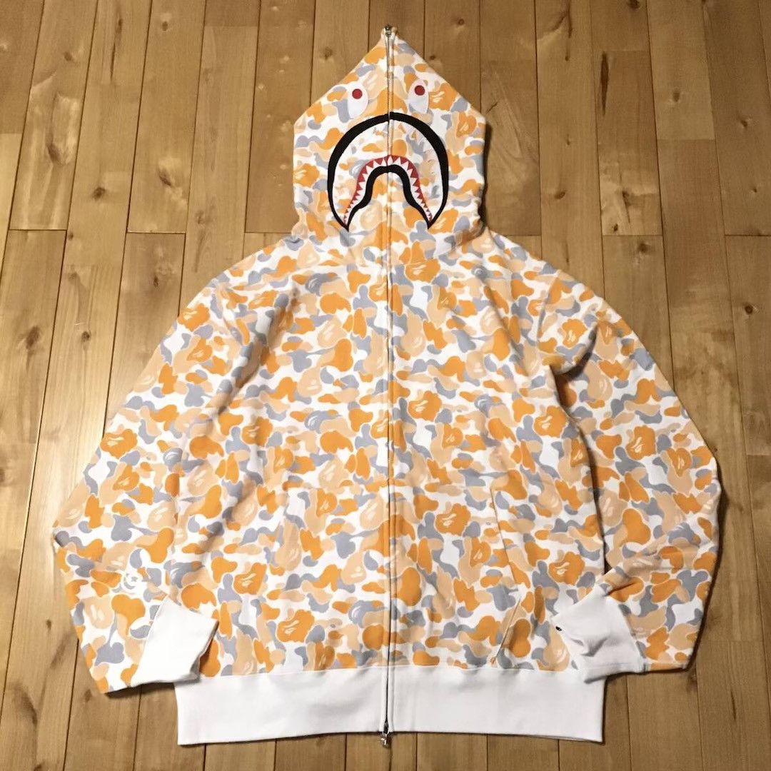 Bape 2024 🔥Fukuoka Store Camo🔥 BAPE shark full zip hoodie APE Size US XXL / EU 58 / 5 - 1 Thumbnail