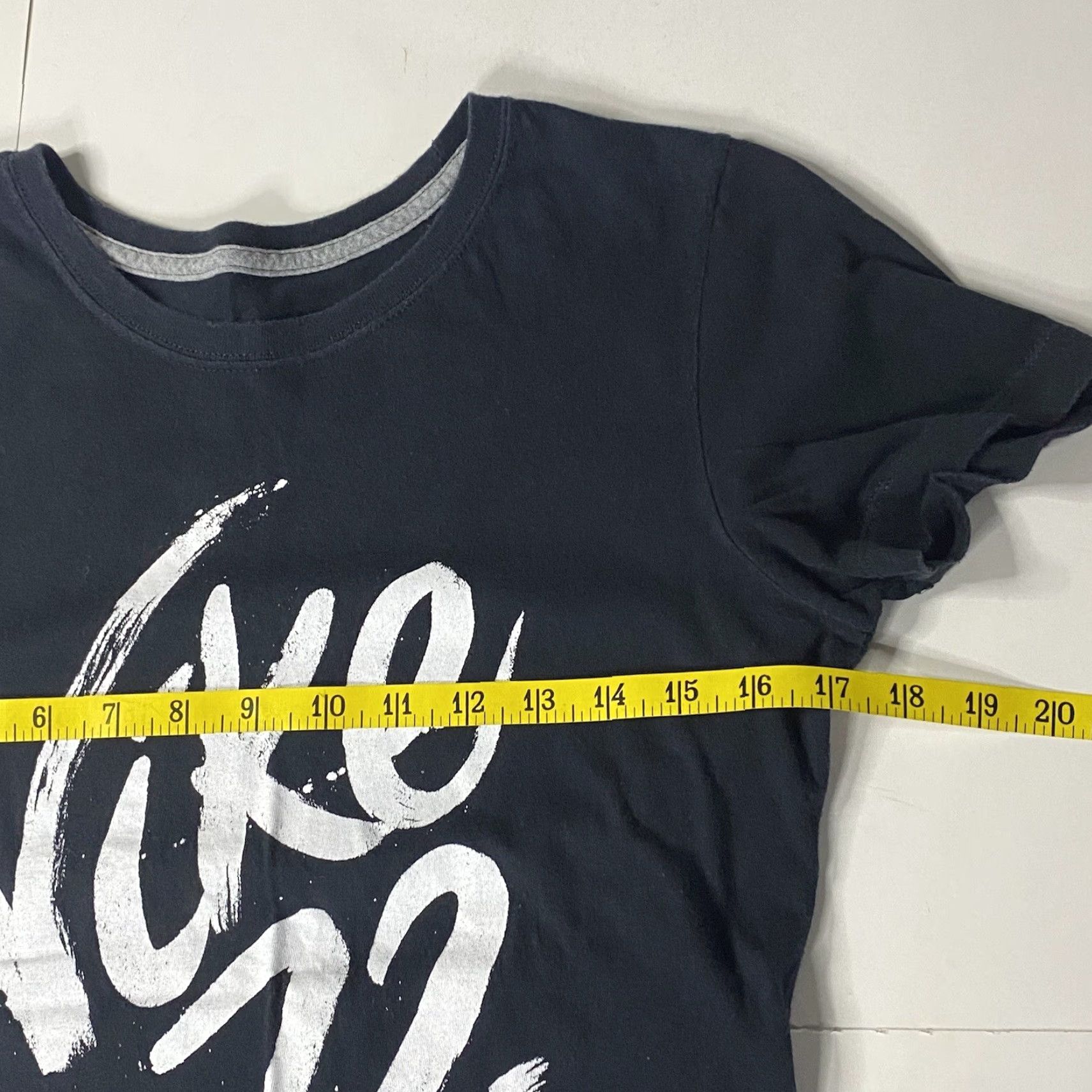 Nike VINTAGE Nike Shirt Womens Medium M Black 1972 T Shirt Short Sleeve Crew Neck Activewear Basketball Sports Slim Fit Size M / US 6-8 / IT 42-44 - 4 Thumbnail