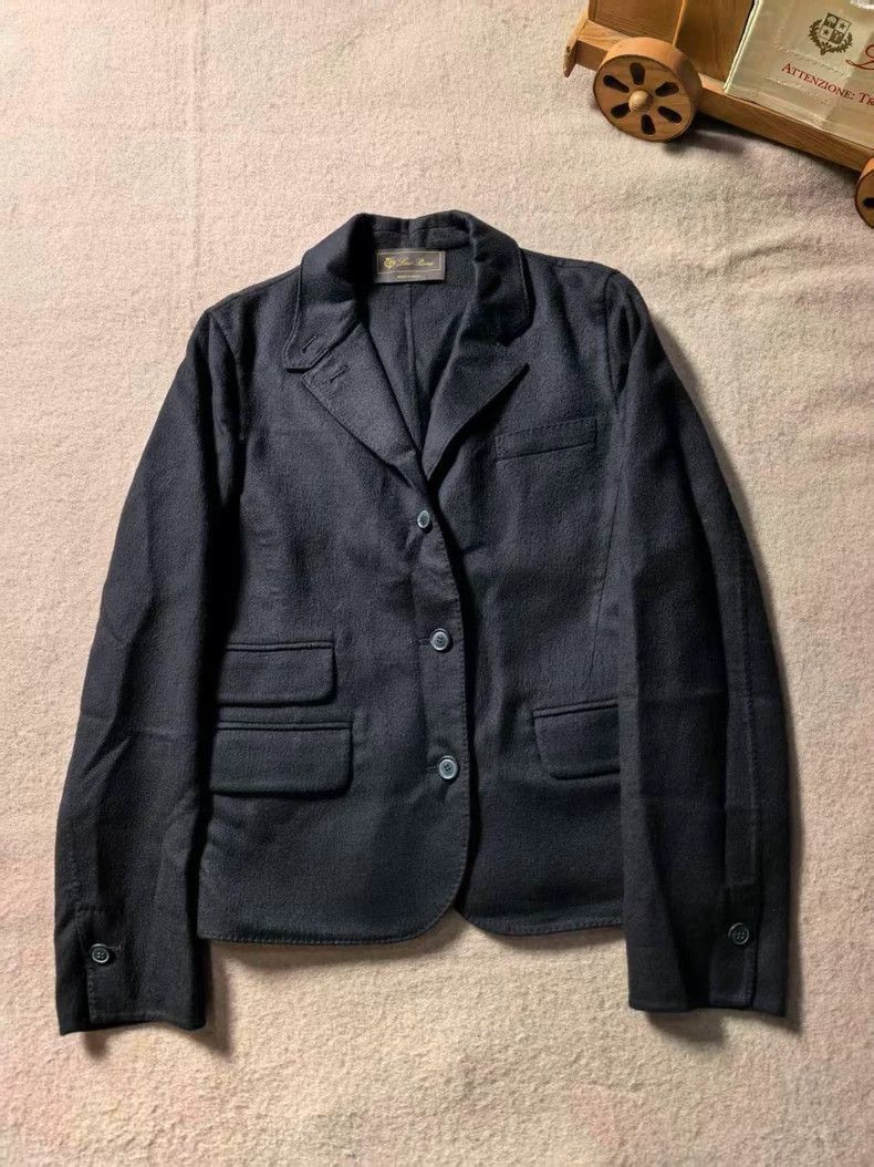 Loro Piana Loro Piana Cashmere Short Coat- Size US XL / EU 56 / 4 - 1 Thumbnail