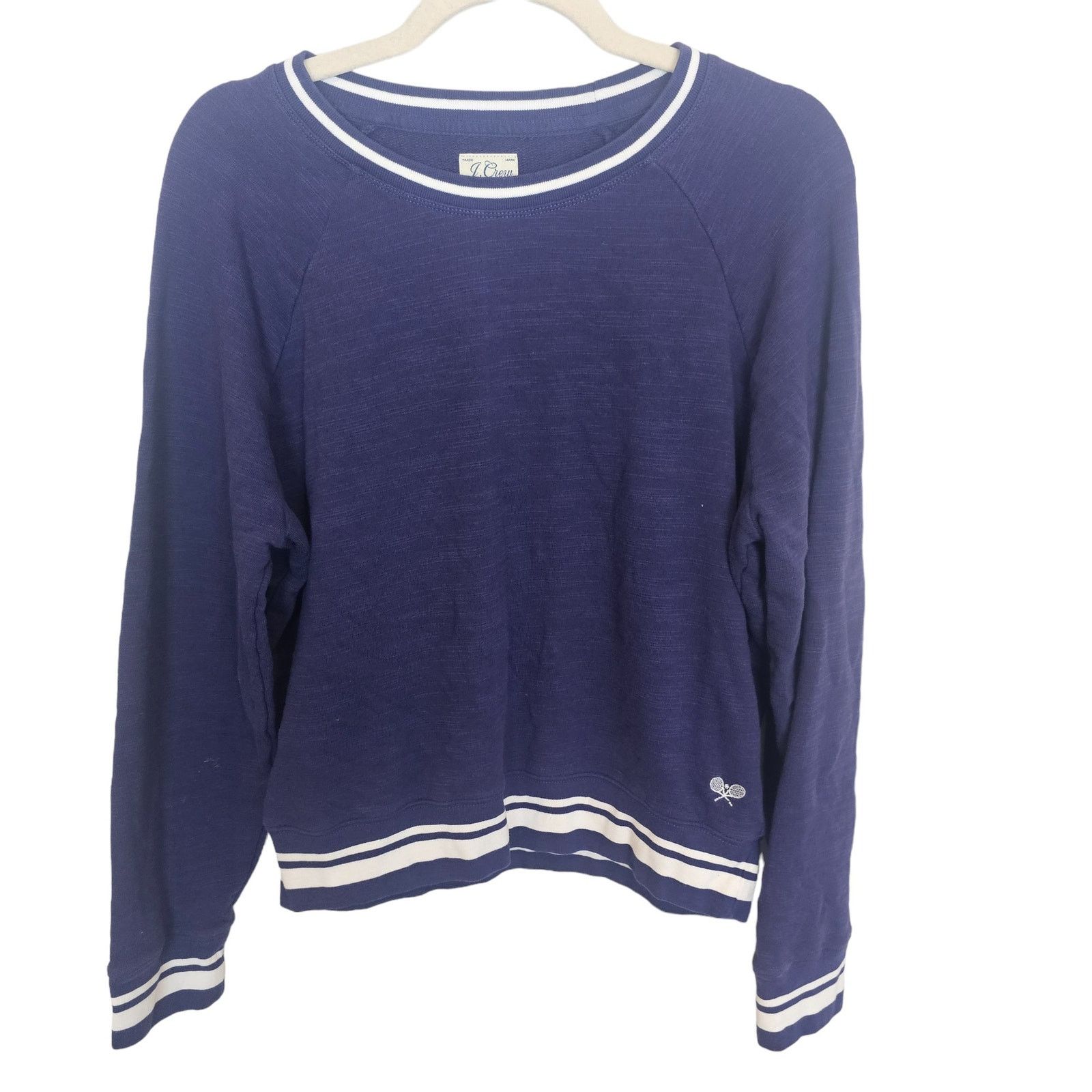 J.Crew J. Crew Womens Vintage Fleece Crew Neck Sweatshirt M Preppy Size M / US 6-8 / IT 42-44 - 1 Thumbnail