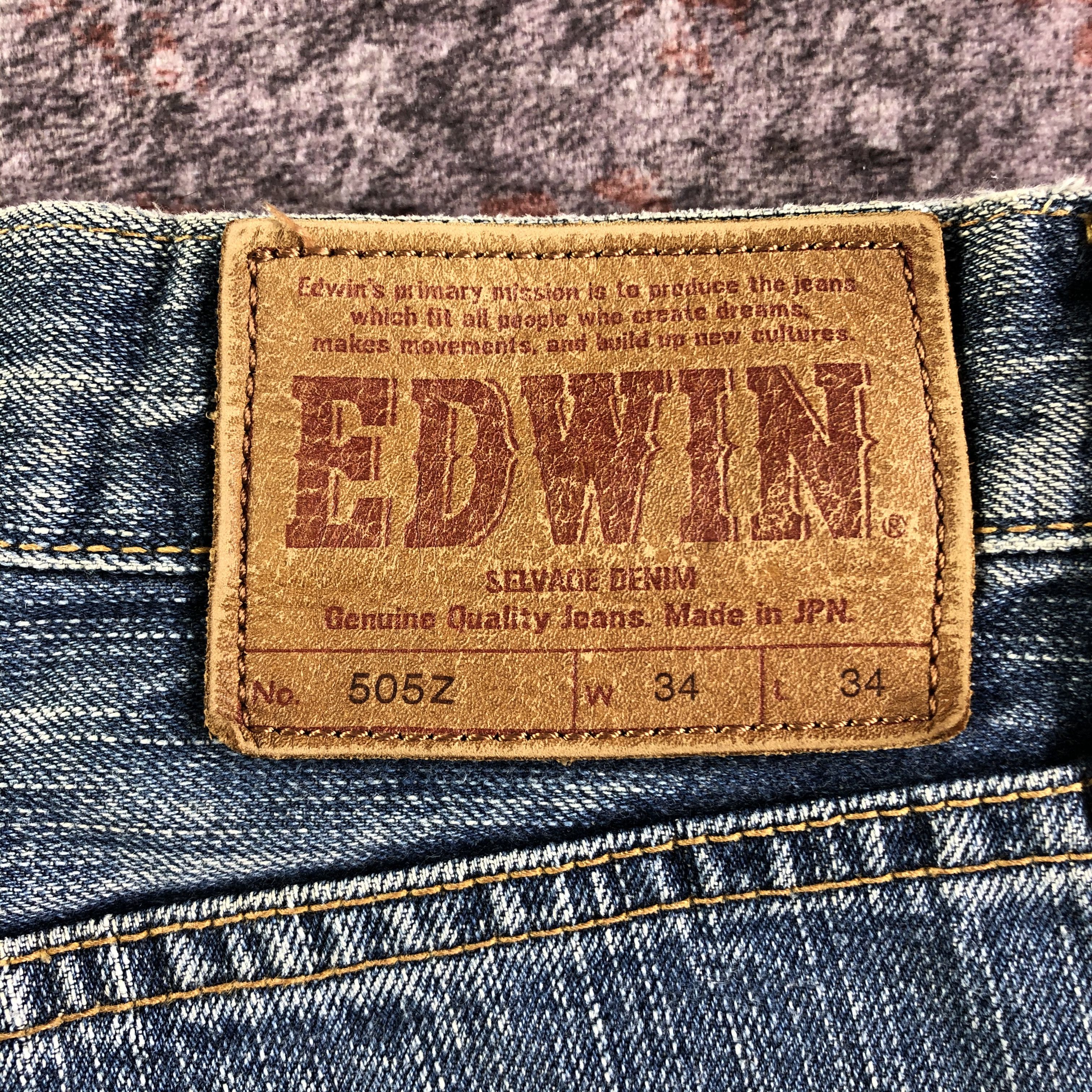 Edwin Vintage Edwin 505 Selvedge Jeans-JM3613 Size US 36 / EU 52 - 6 Thumbnail